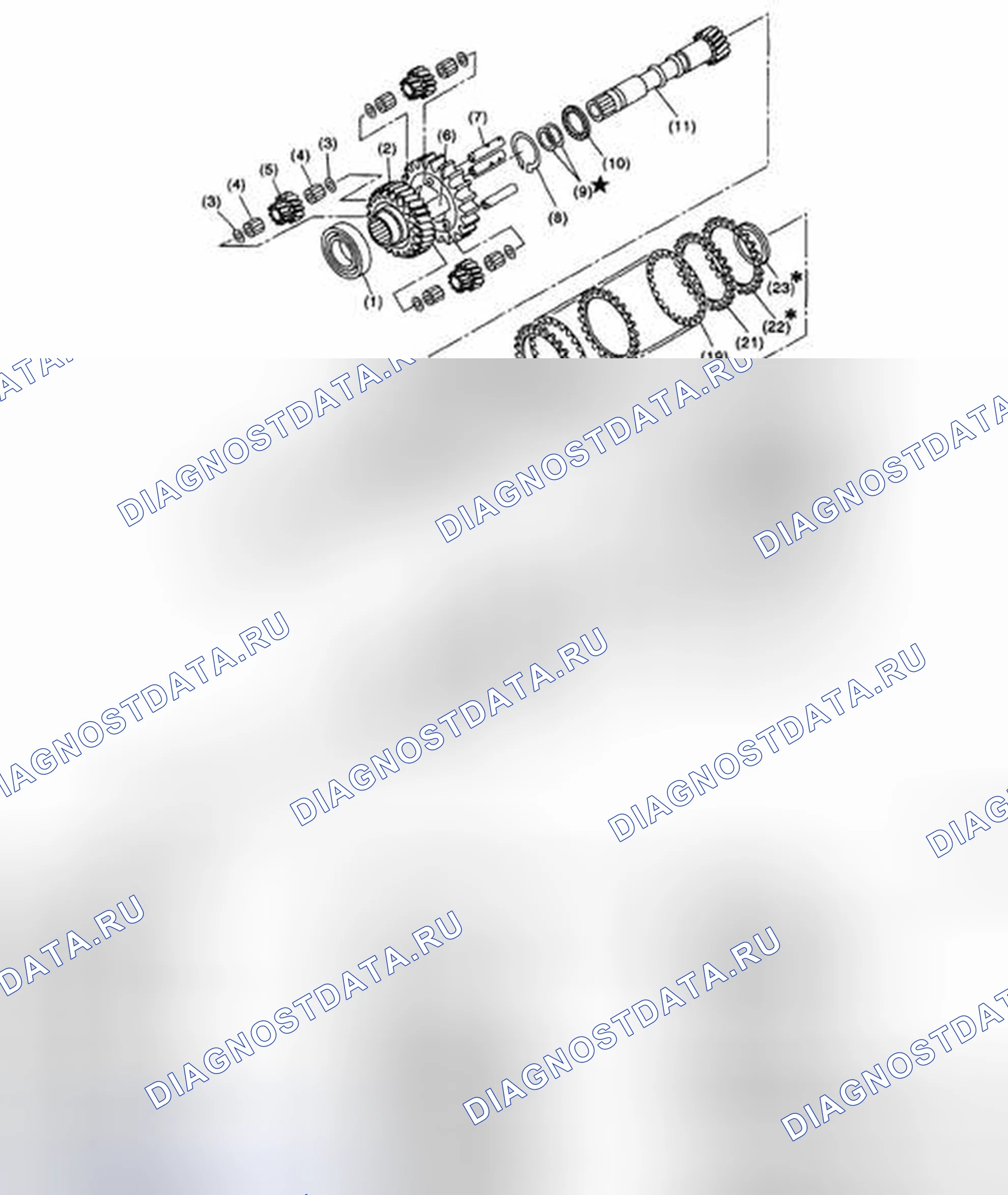 Рис. 419: Модель Vtd. Subaru Outback BP рестайлинг