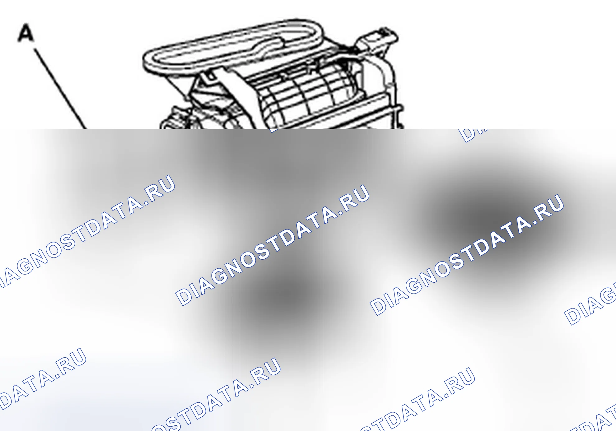 Рис. 295: Замена компонентов воздуходувного агрегата. Honda Crosstour I