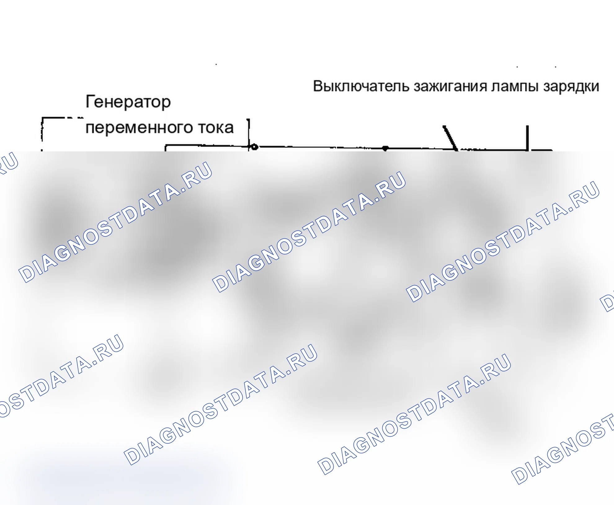 Рис. 1: Внутренняя проводка и соединения системы зарядки генератора Проверьте, что отрицательный кабель аккумулятора отсоединен во время испытаний генератора переменного тока на транспортном средстве.. Chevrolet Chevette I