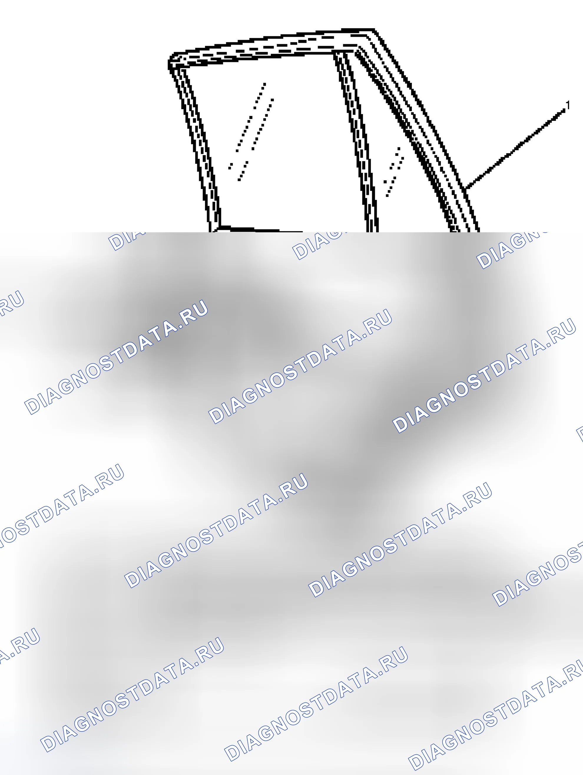 Рис. 64: РАСПОЛОЖЕНИЕ ДЕТАЛЕЙ. Isuzu Axiom I