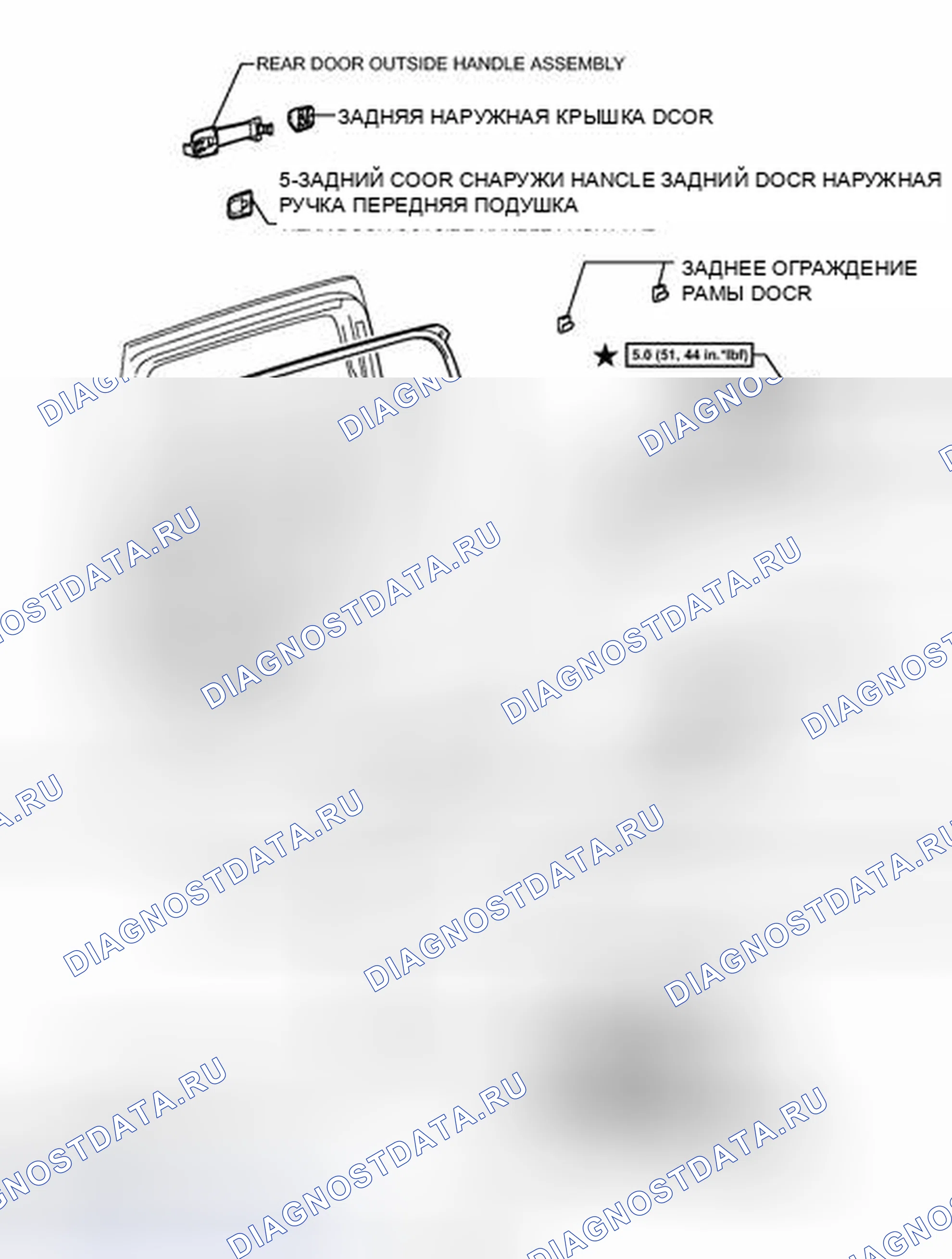 Рис. 153: ИЛЛЮСТРАЦИЯ. Toyota Sequoia II рестайлинг