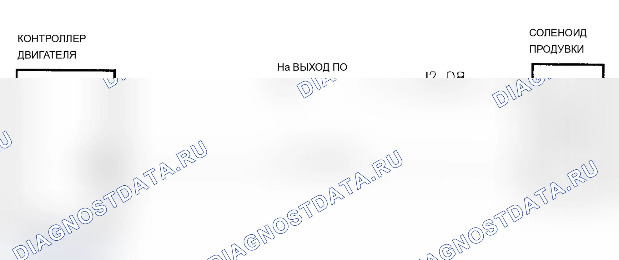 Рис. 271: Схема испытания DR-18A цепи соленоида продувки. Dodge Dakota 