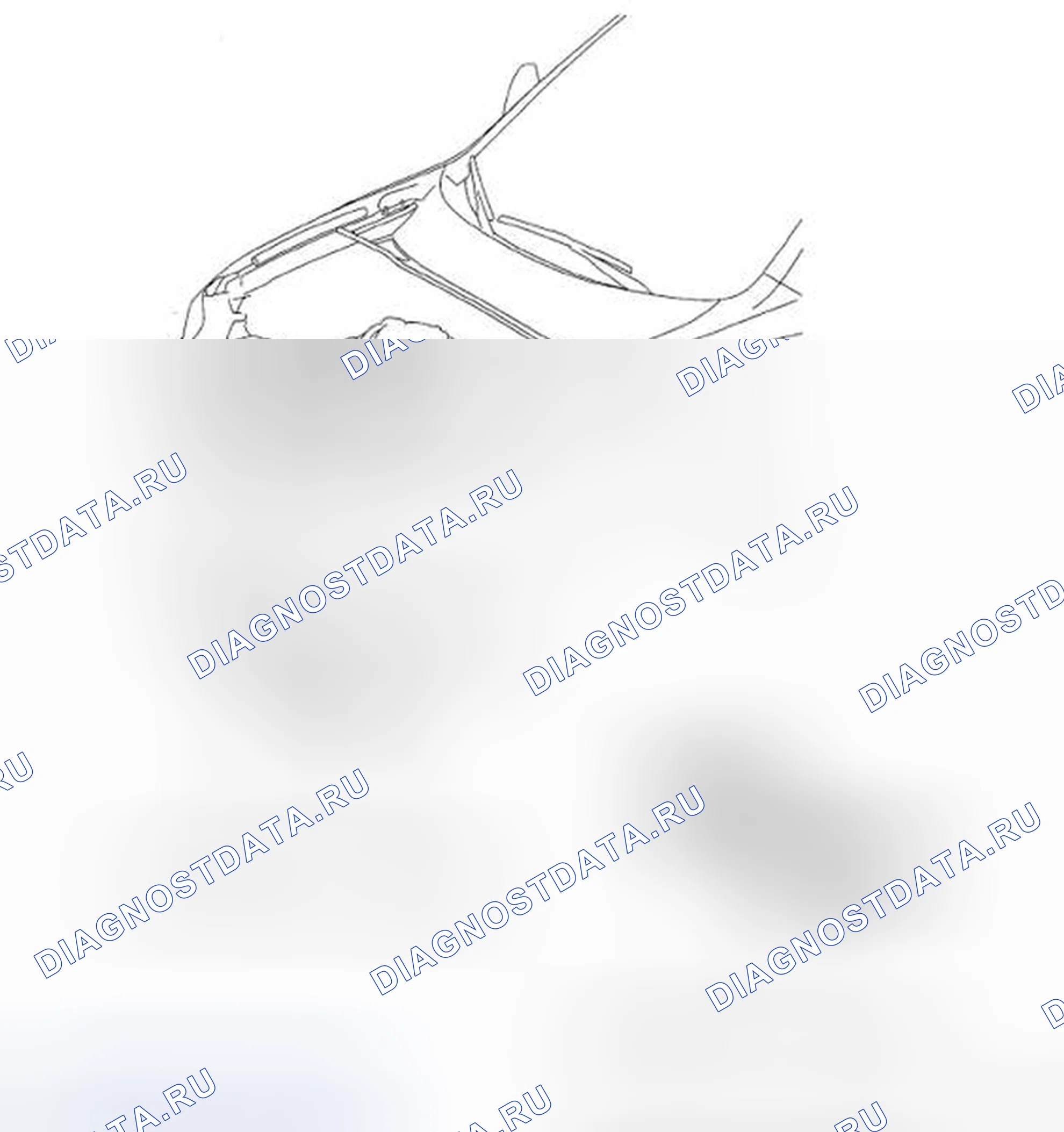 Рис. 114: КОМПОНЕНТЫ. Toyota Highlander II