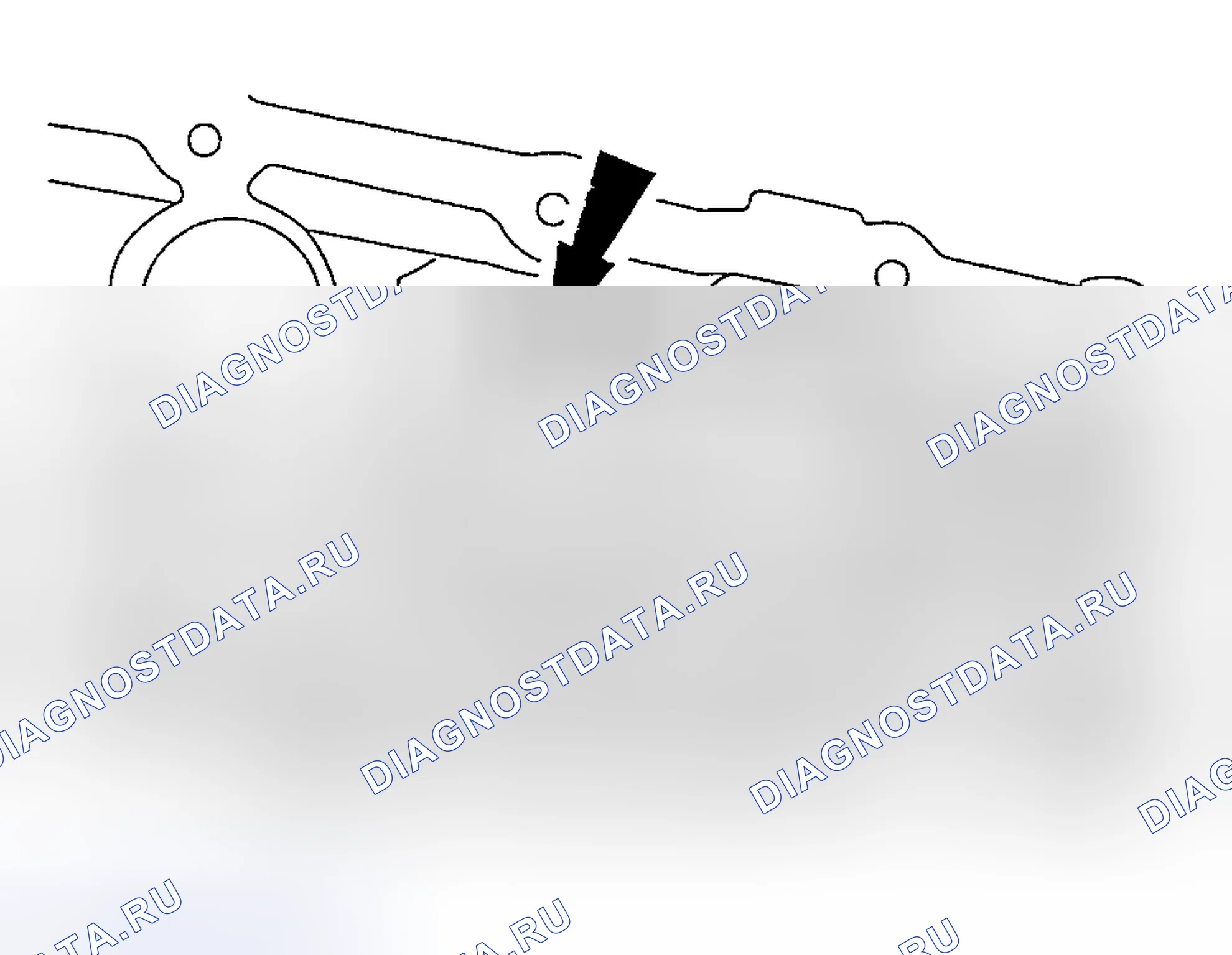 Рис. 412: Элемент 64: Ленточная анкерная стойка для разборки Примечание. Hyundai Nexo I
