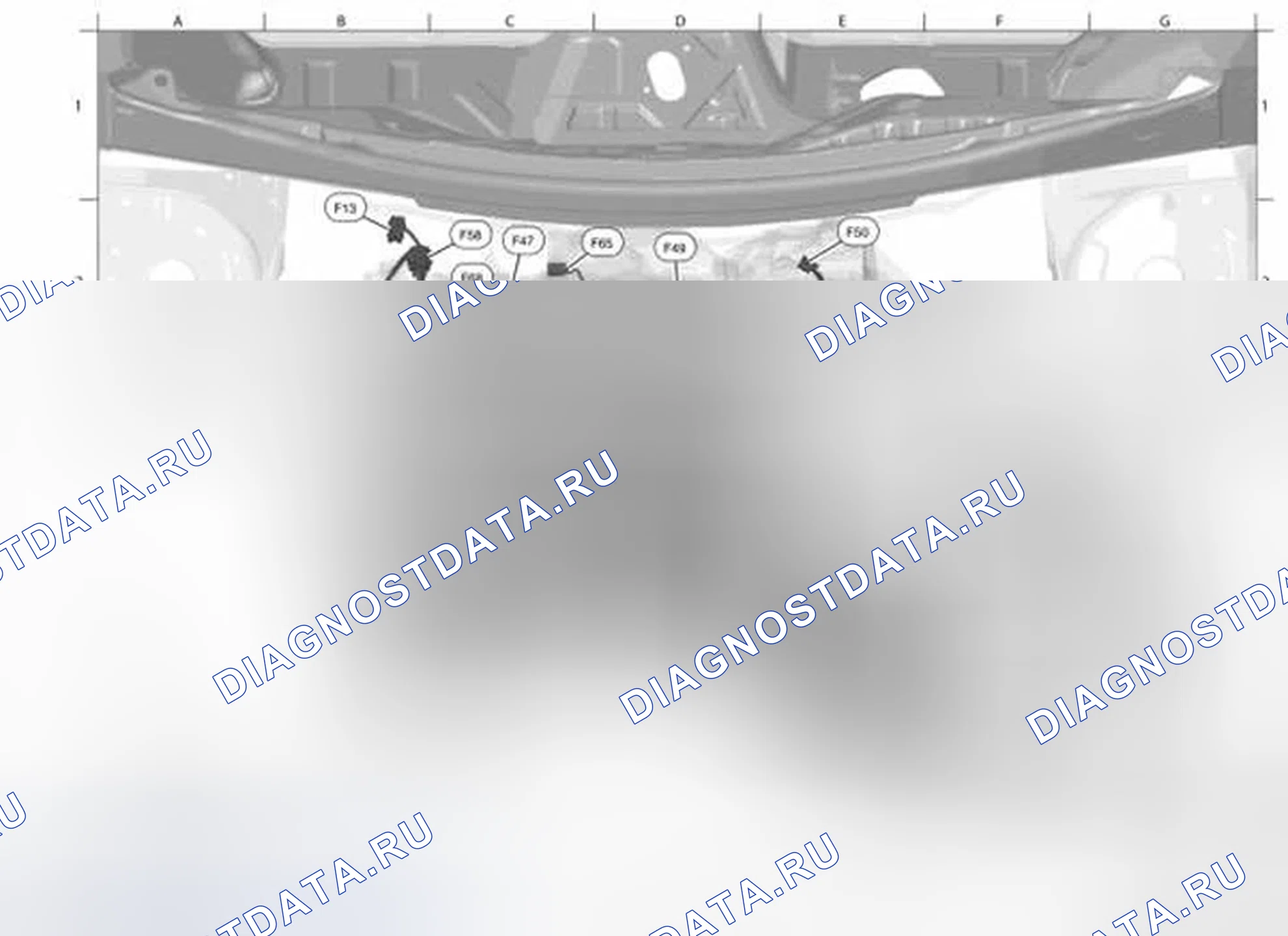 Рис. 13: ЖГУТ УПРАВЛЕНИЯ ДВИГАТЕЛЕМ. Infiniti QX60 I