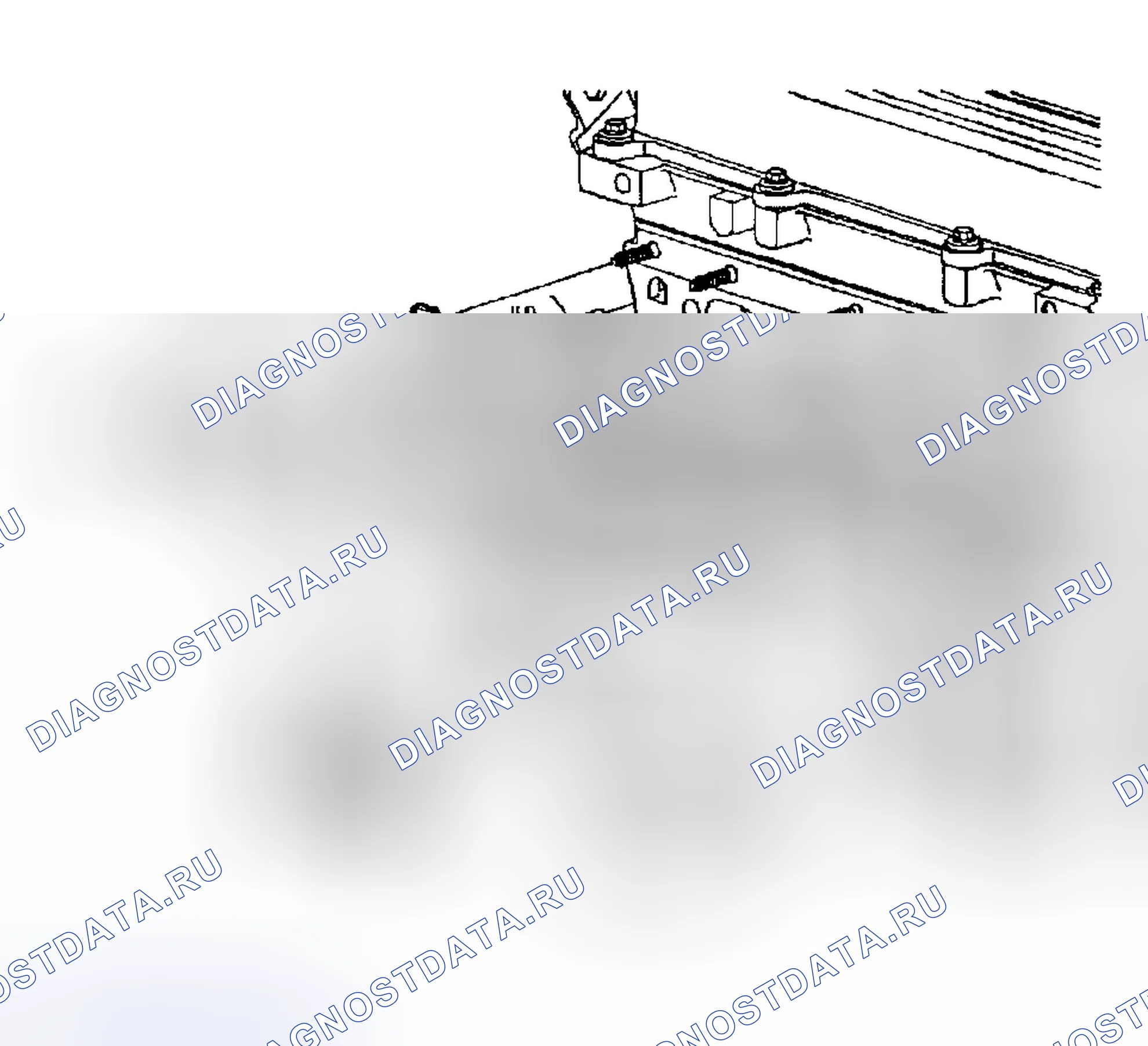 Рис. 39: ВЫПУСКНОЙ КОЛЛЕКТОР В СБОРЕ - L61. Kia Rio I