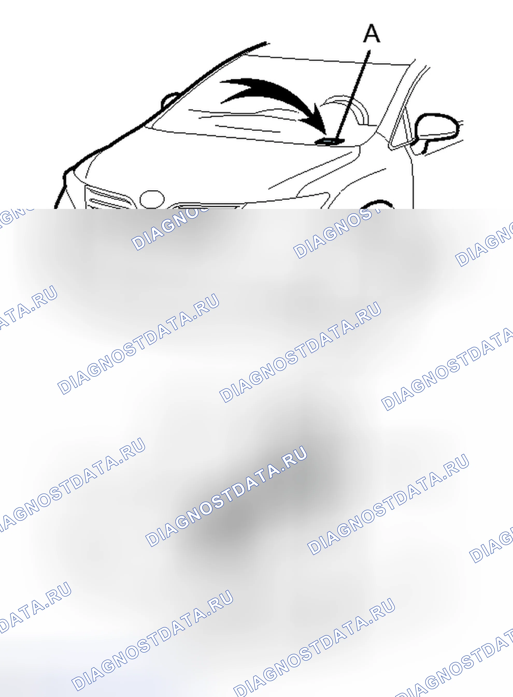Рис. 2: ИДЕНТИФИКАЦИОННЫЕ И СЕРИЙНЫЕ НОМЕРА ТРАНСПОРТНЫХ СРЕДСТВ. Toyota Venza I