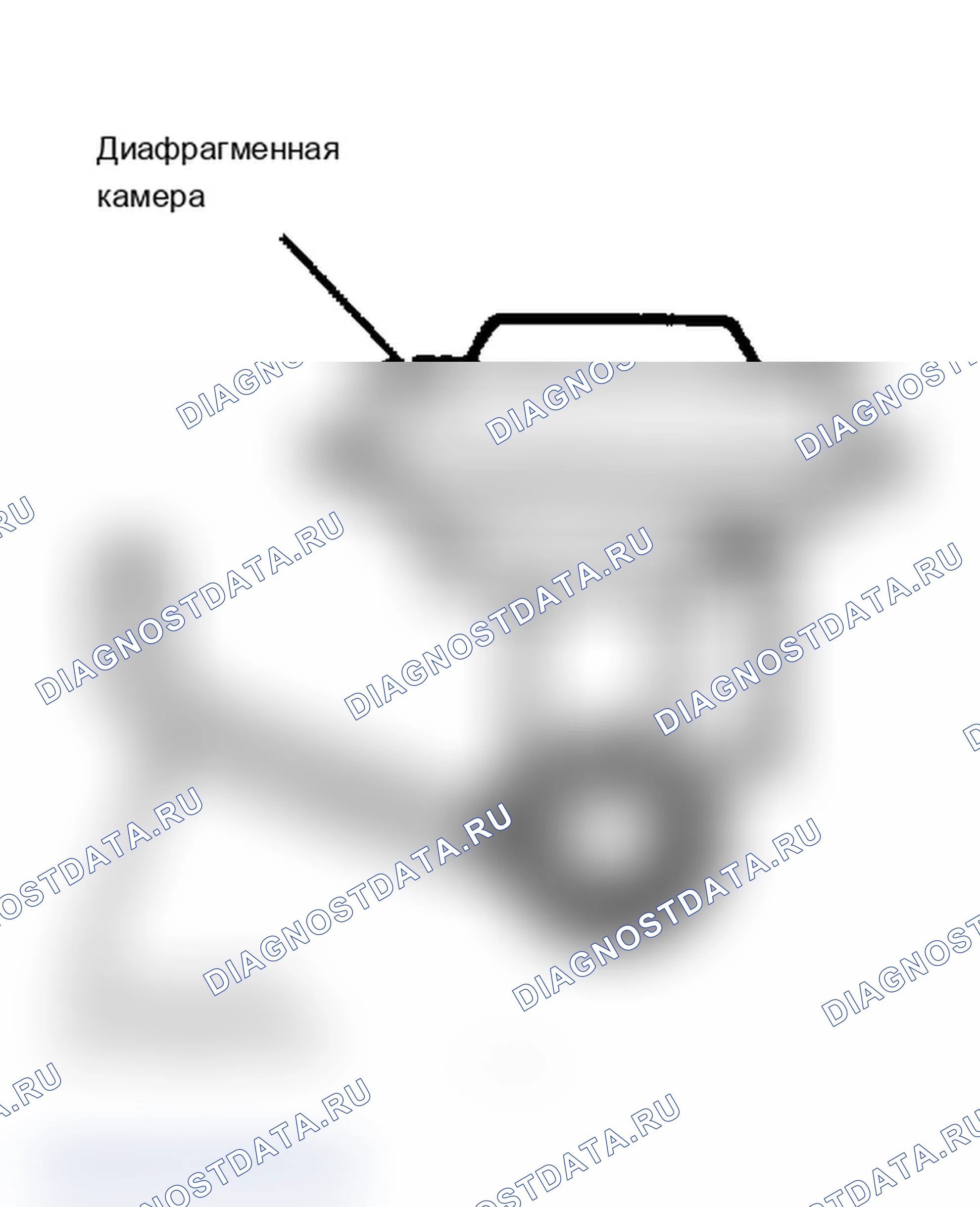 Рис. 100: Электронная (PFE) система клапанов рециркуляция отработавших газов с обратной связью по давлению, используемая только на транспортных средствах, оборудованных ЕЭС.. Mercury Sable I