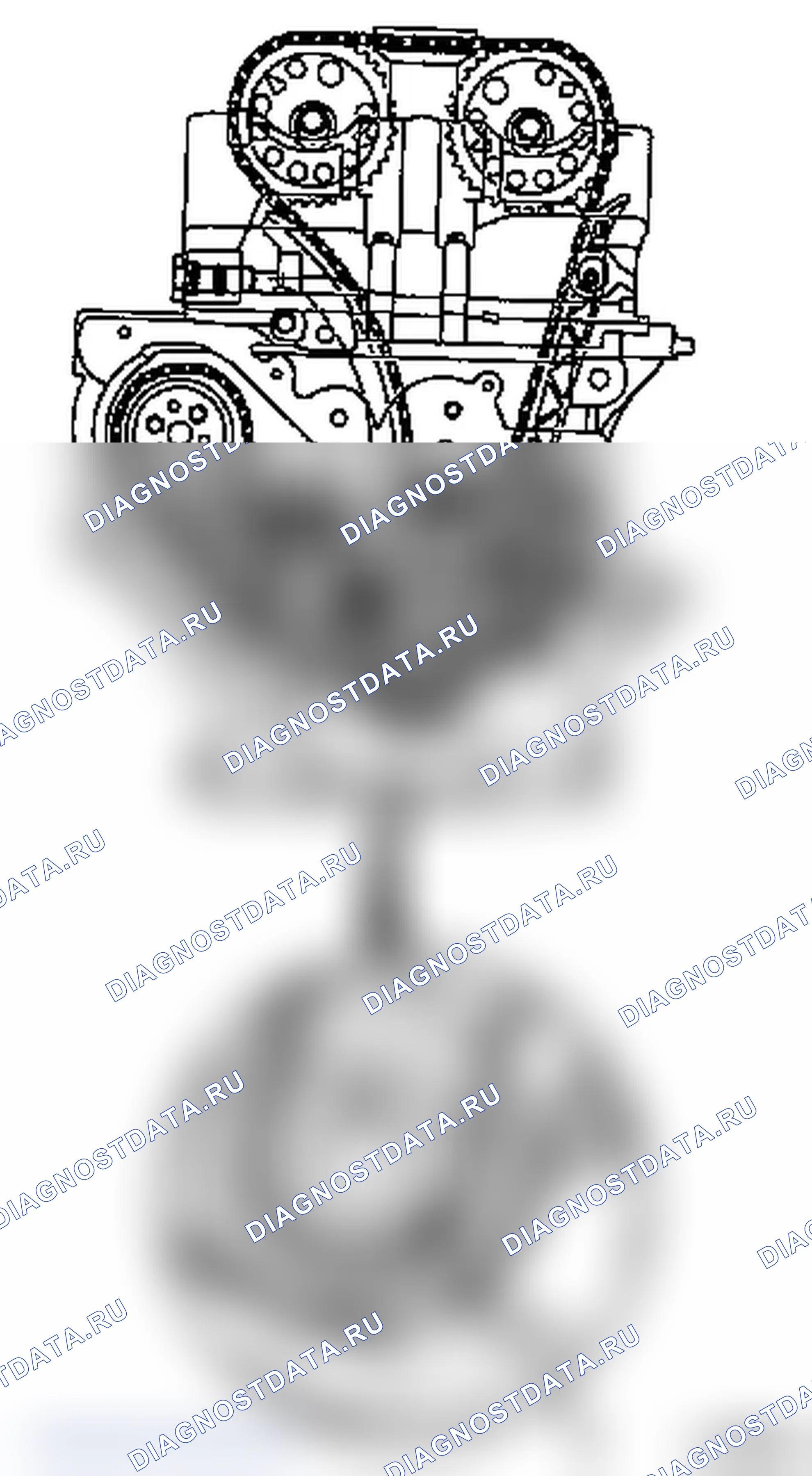 J314060 Заменить цепь управления балансирных валов (Z 22 SE). Opel Zafira A рестайлинг
