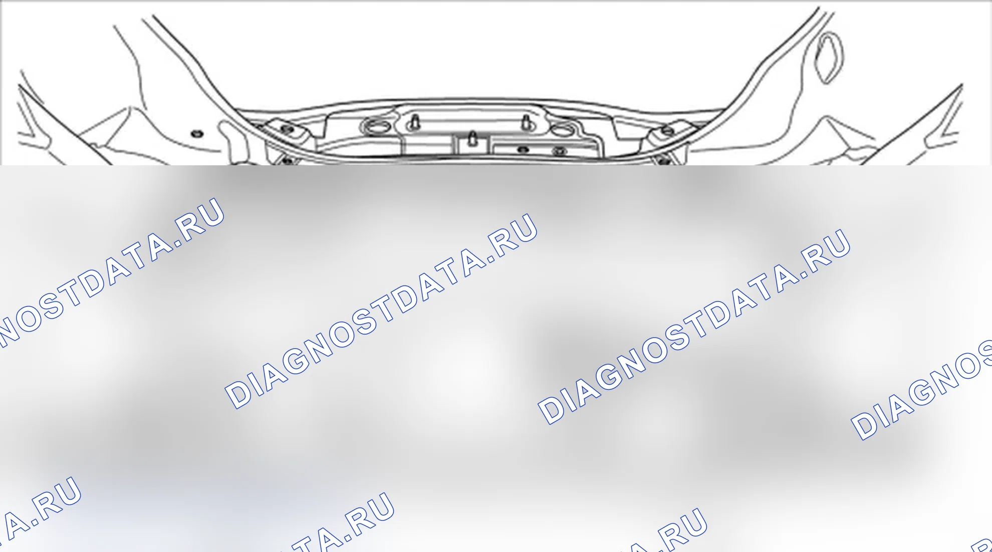 Рис. 816: Нижняя часть заднего конца. Porsche Boxster S 987