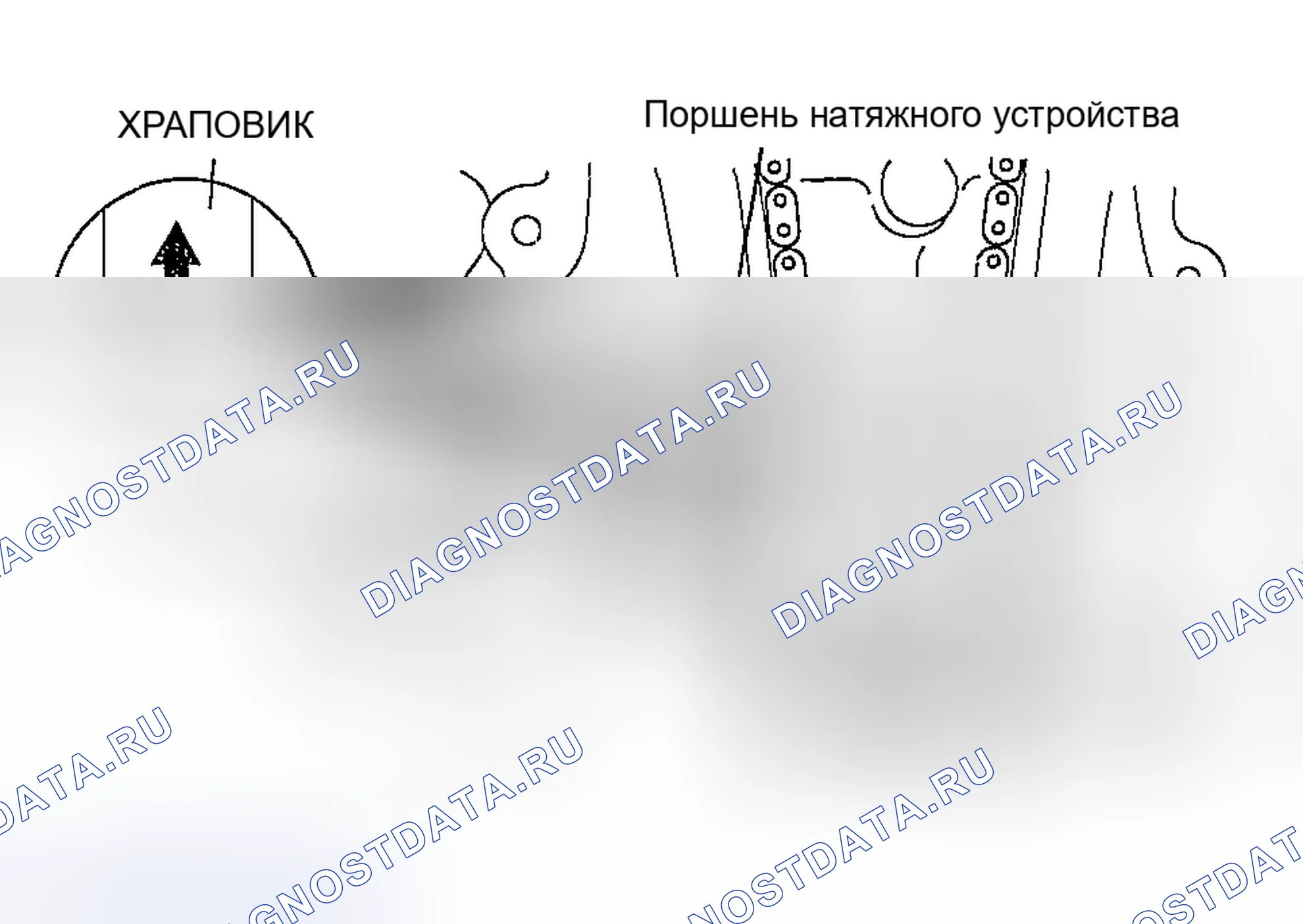 Рис. 21: ПРИМЕЧАНИЕ ПО СНЯТИЮ НАТЯЖНОГО УСТРОЙСТВА ЦЕПИ. Honda CR-V III рестайлинг