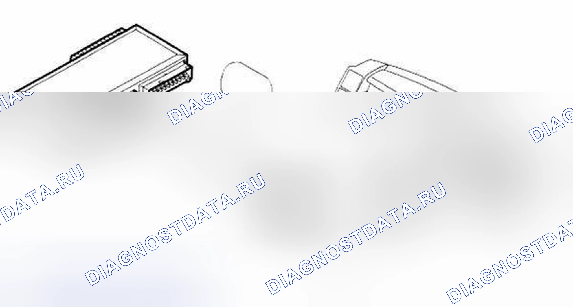 Рис. 1: Расположение компонентов Bcu. Land Rover Range Rover III