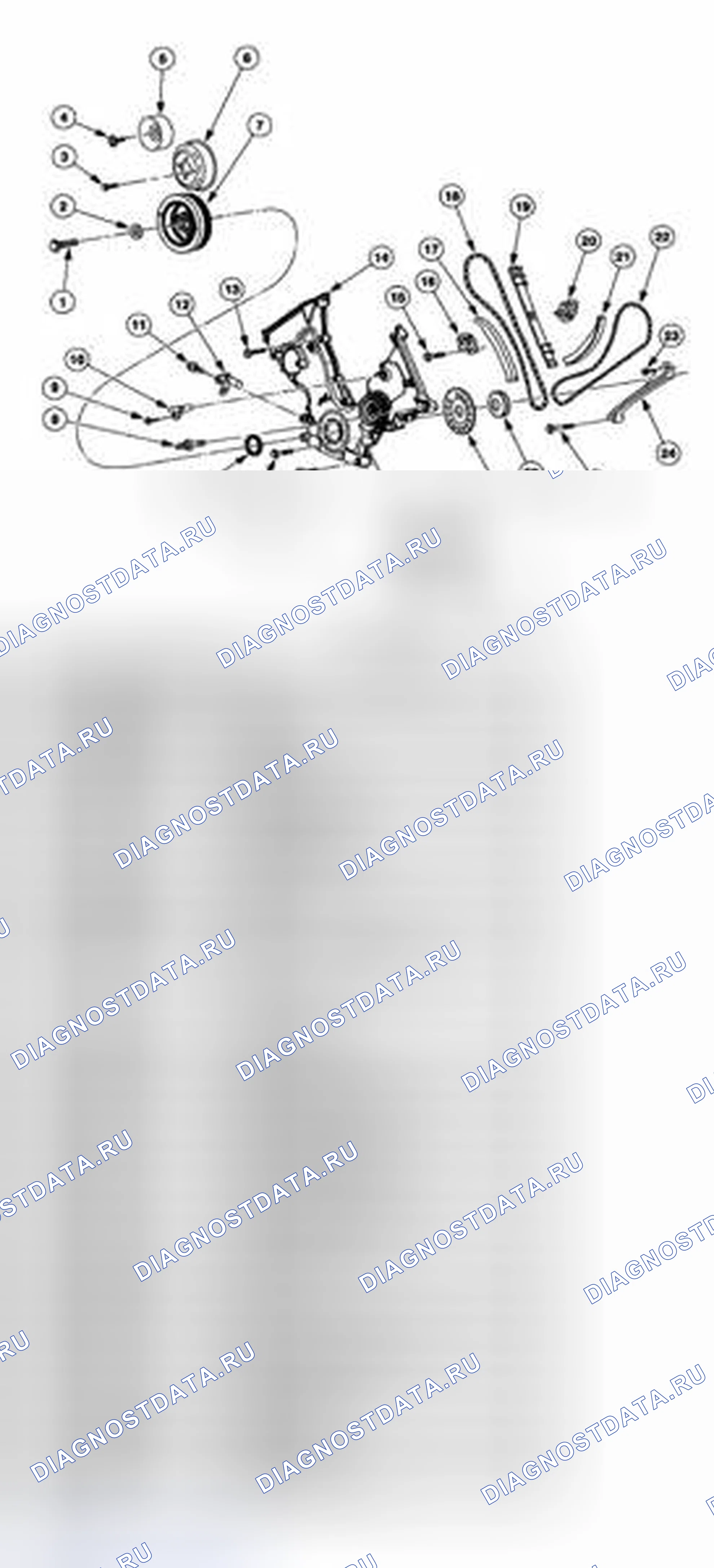 Рис. 237: Идентификация компонентов. Hyundai Lantra I