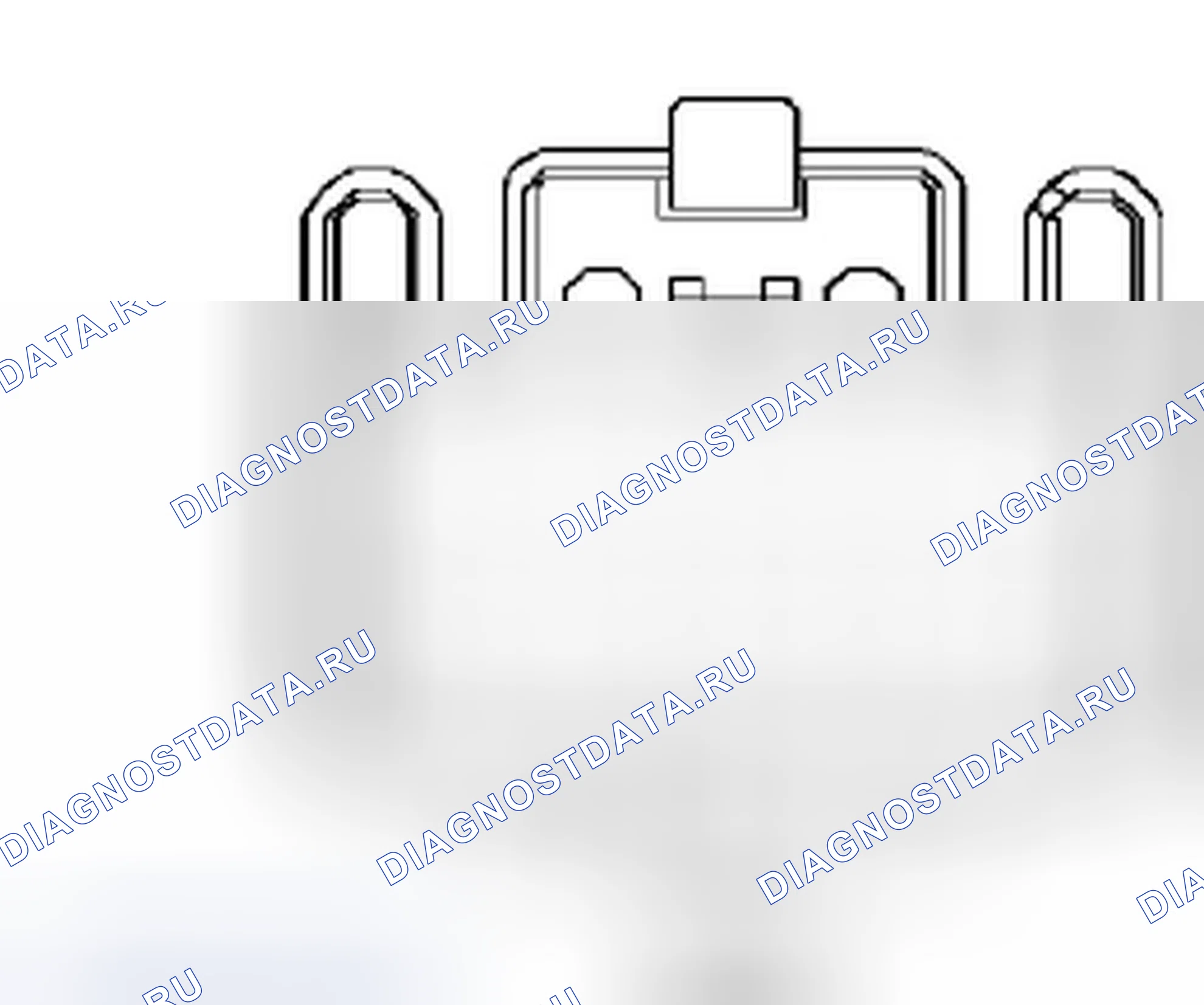 Рис. 622: Клеммы. Ford Econoline E250 