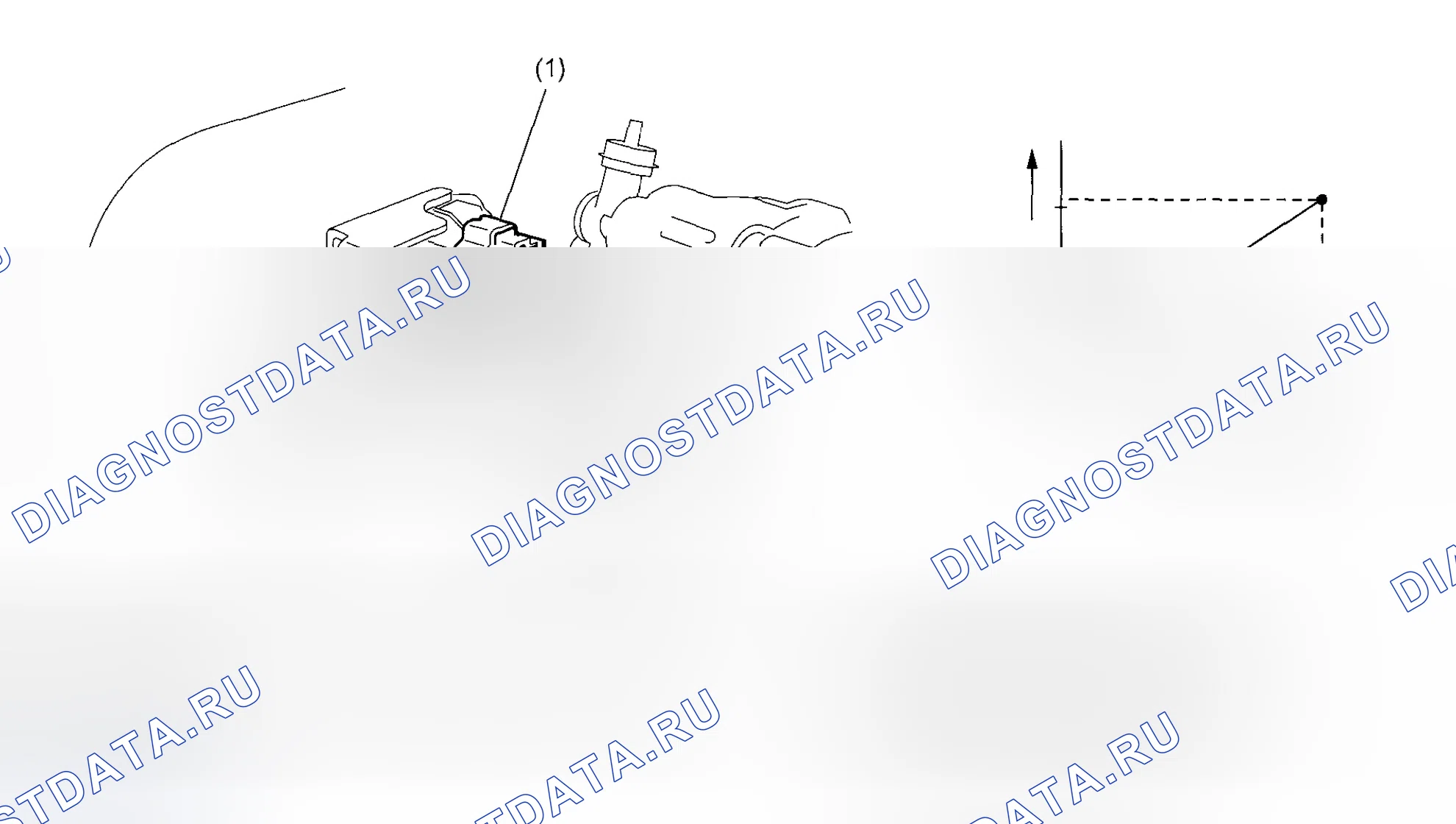 Рис. 31: ДАТЧИК АБСОЛЮТНОГО ДАВЛЕНИЯ впускной коллектор. Subaru Impreza WRX GH
