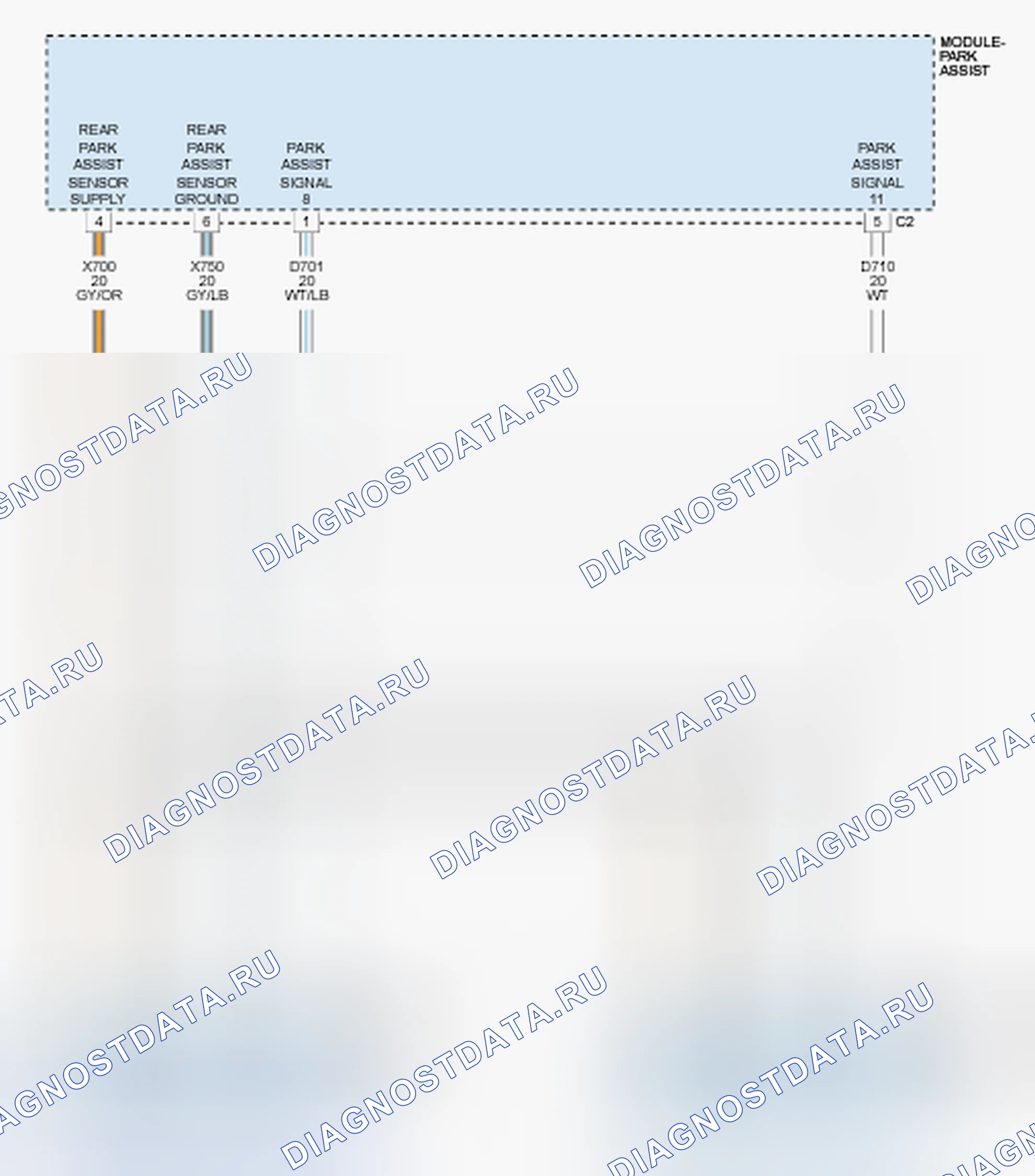 Рис. 8: B1298-11-ДАТЧИК КТП 11 - замыкание на массу. RAM 1500 IV