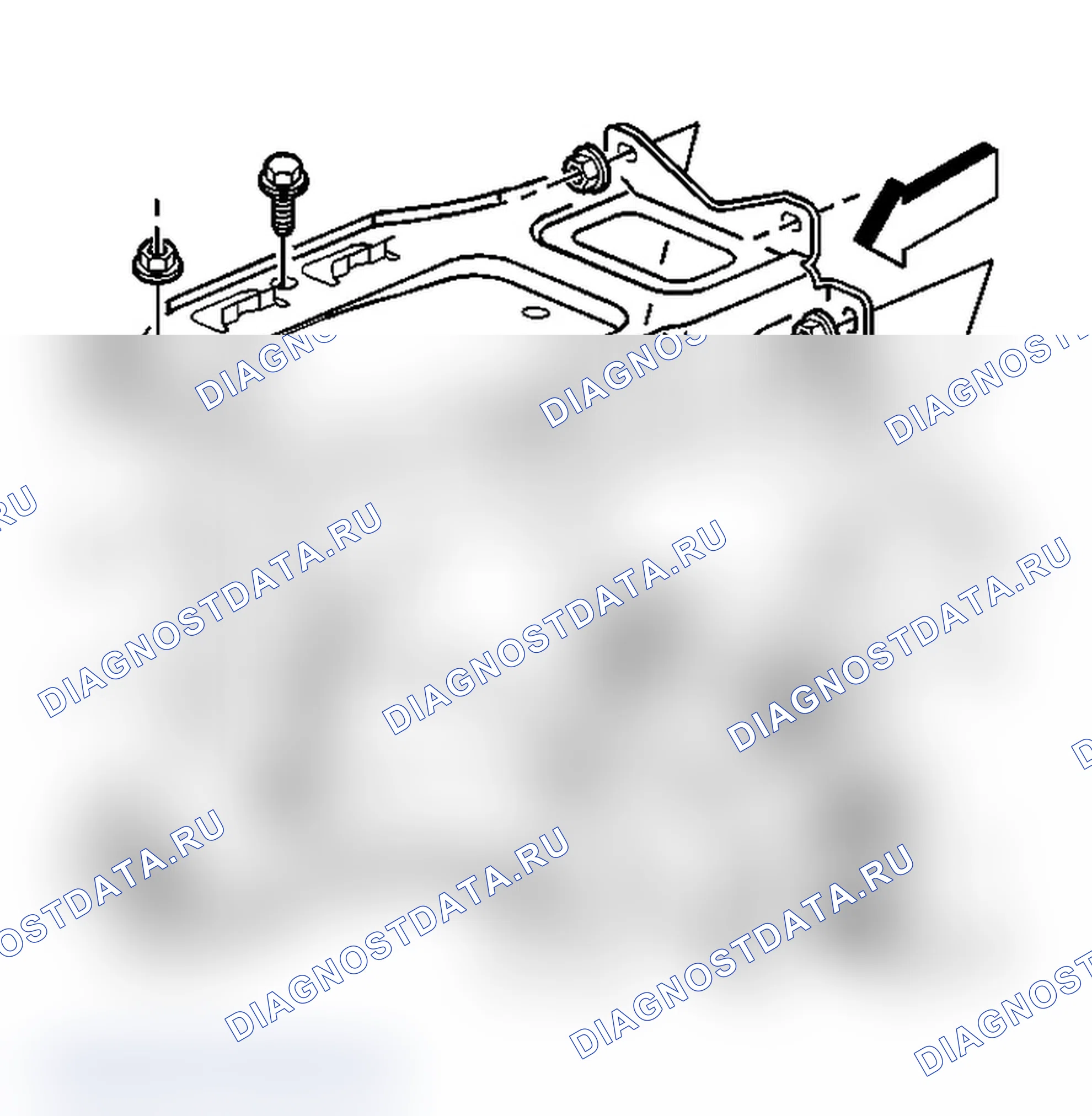 Рис. 44: Порядок демонтажа. Chevrolet Silverado 1500 
