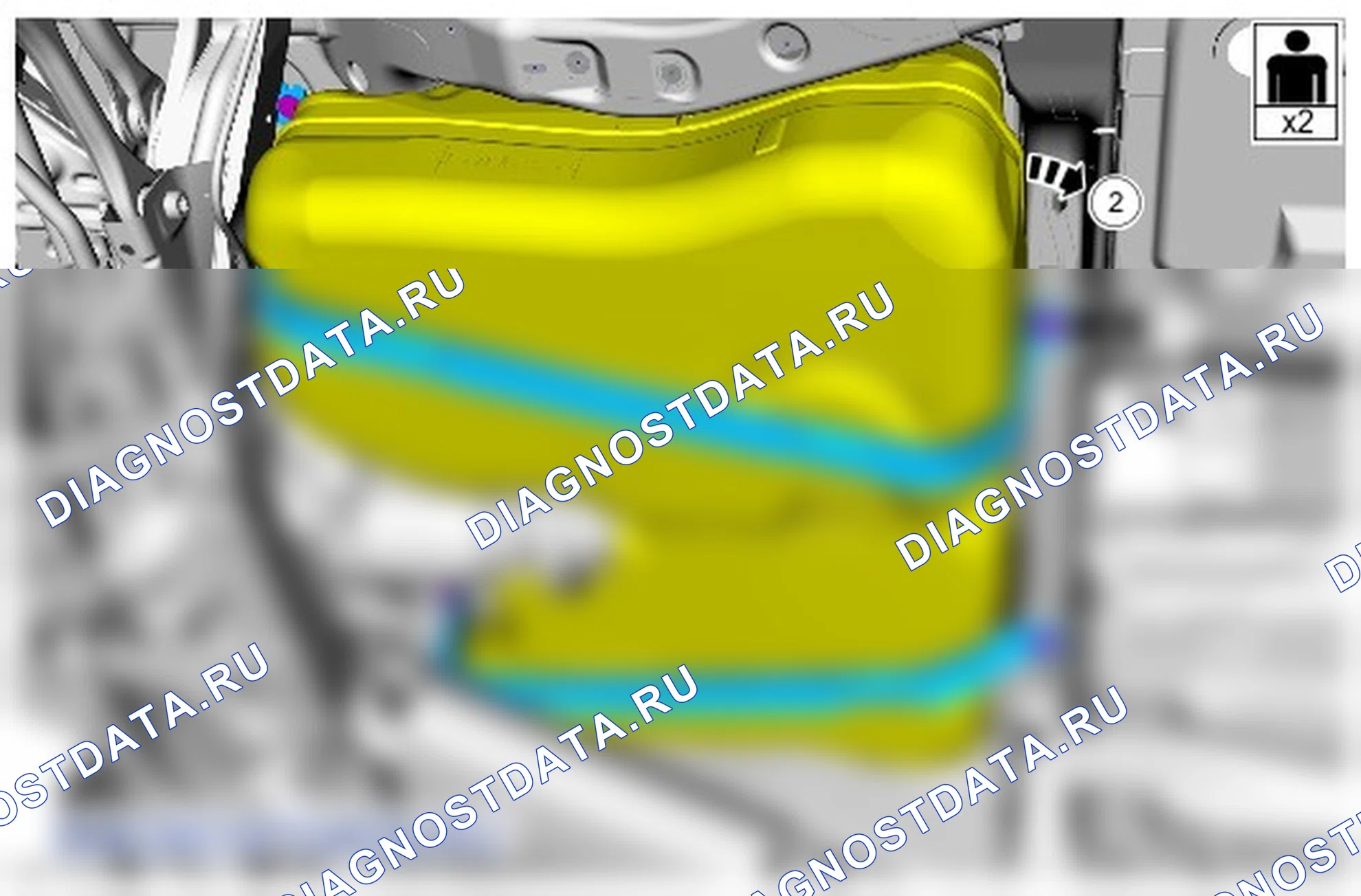 Как снять и установить топливный бак. Ford Kuga II
