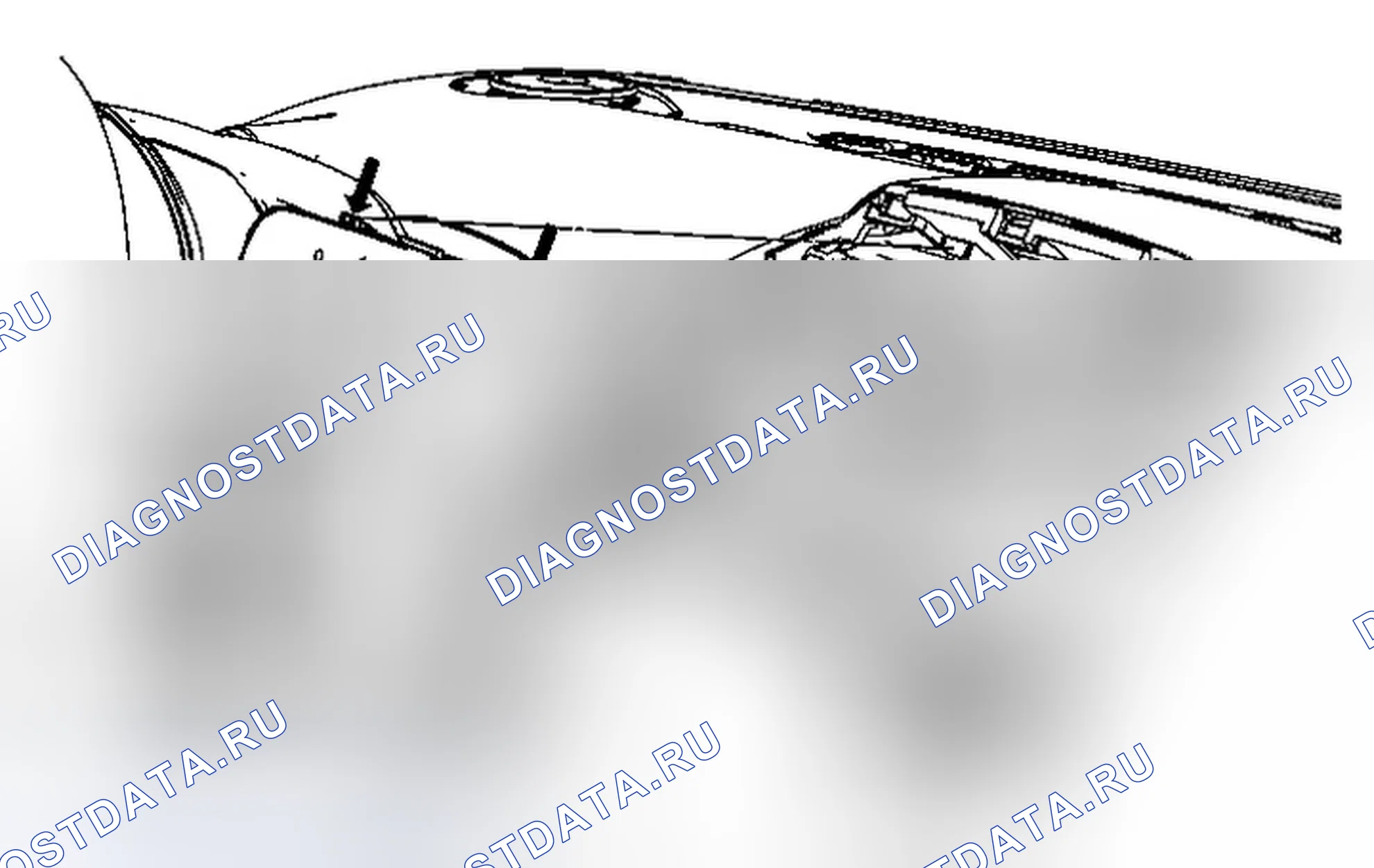 Рис. 5: Замена узла Telltale в информационном центре. Chevrolet Spark M300
