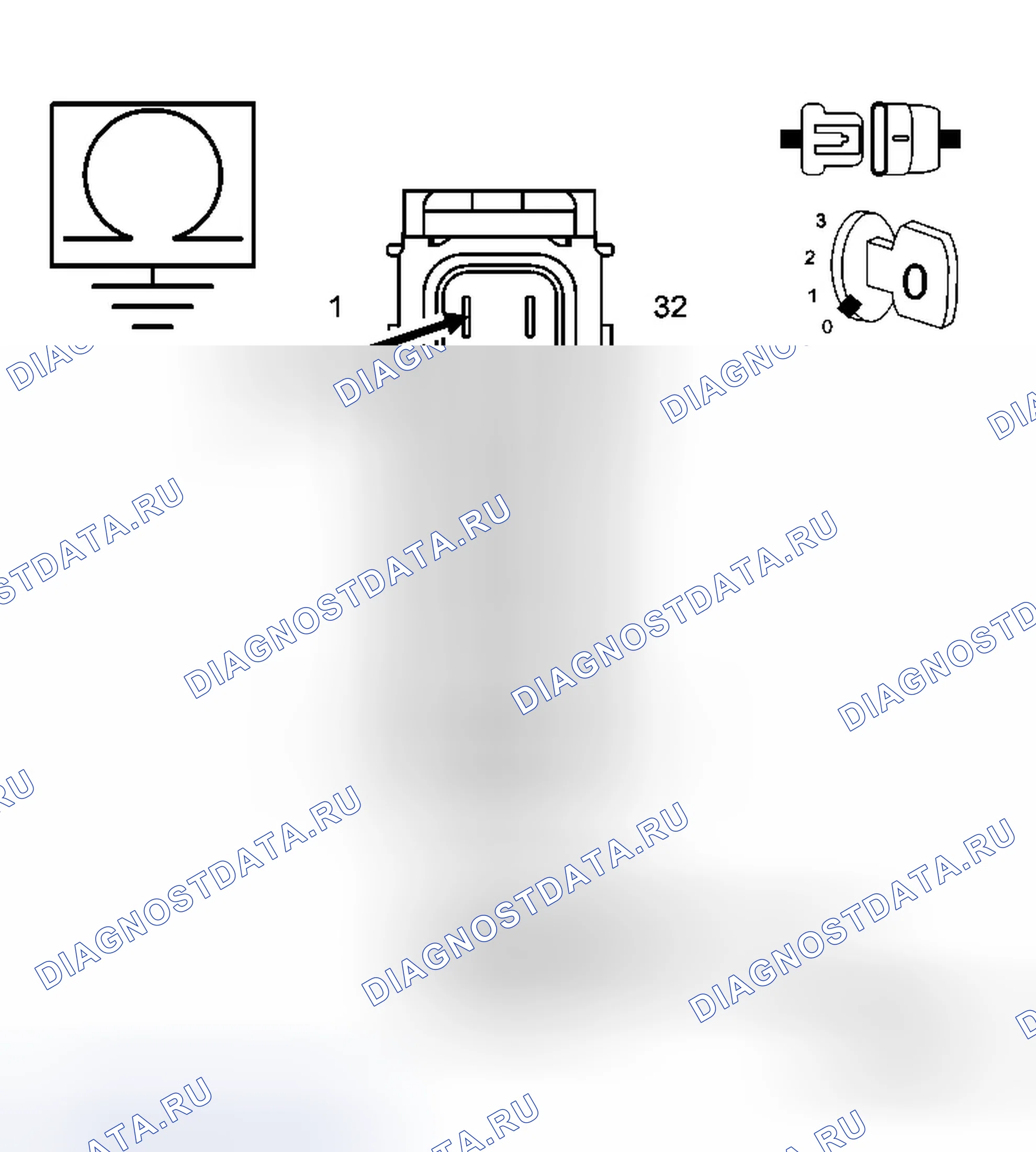 Рис. 56: Диагностический тест. Dodge Nitro I