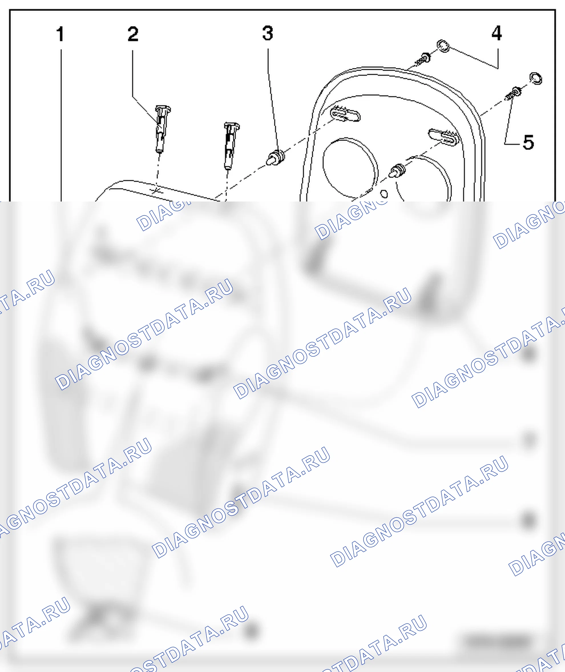 Обивка и подкладка задних сидений (общий ремонт кузова, интерьера). SEAT Alhambra I
