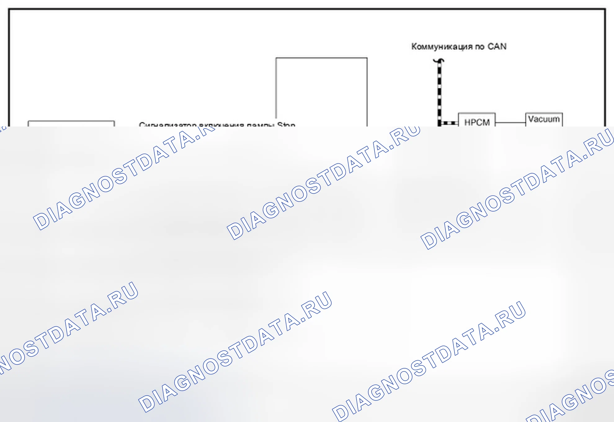 Рис. 89: ФУНКЦИЯ EBD: Схема системы. Infiniti QX60 I