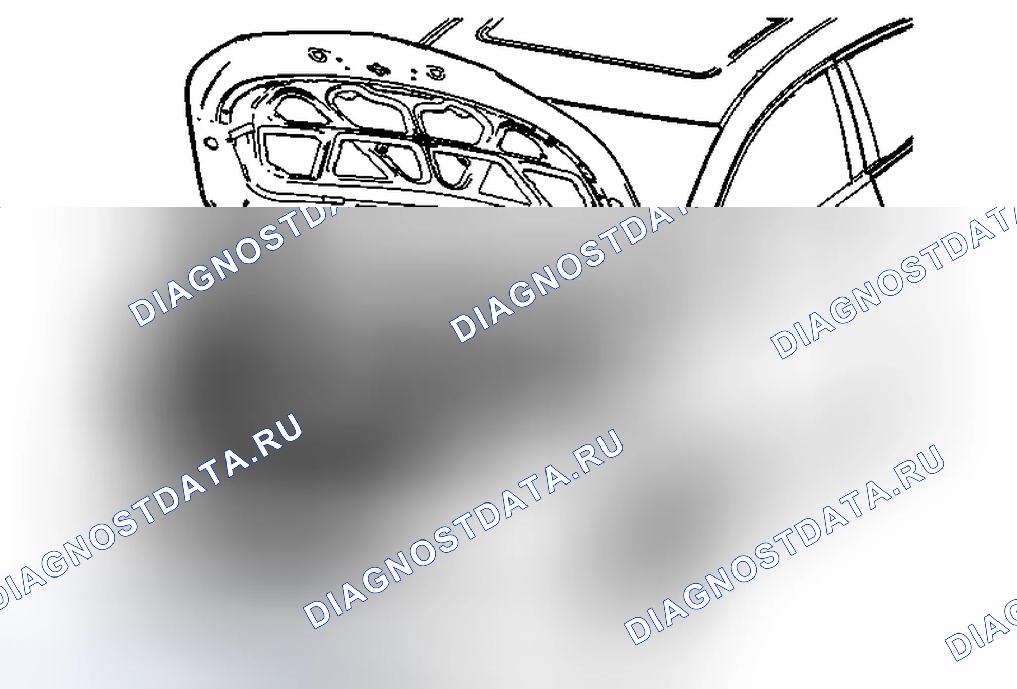 Рис. 96: Замена капота. Buick LaCrosse II рестайлинг