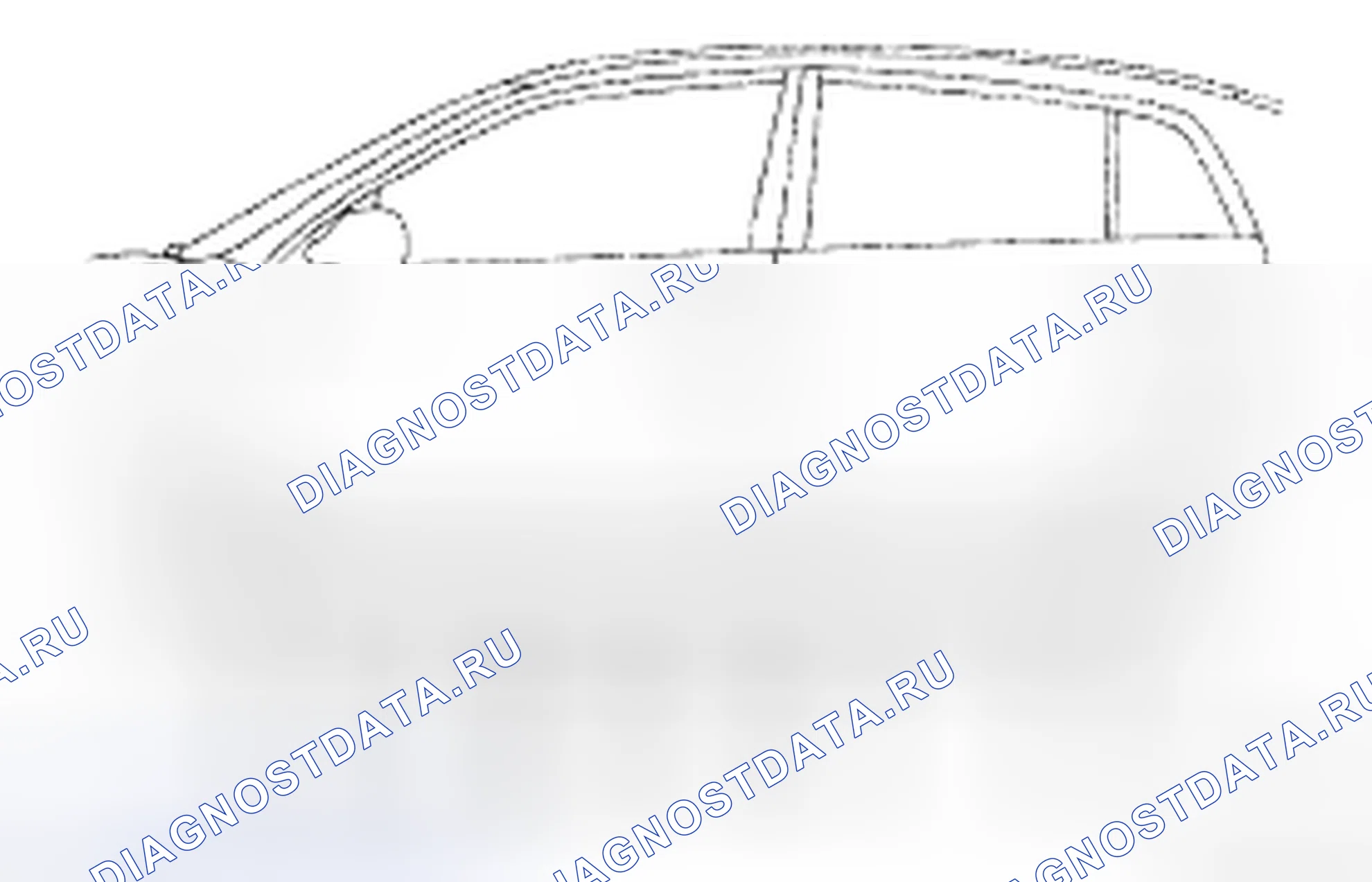 Рис. 98: ДЕМОНТАЖ. Toyota Avalon XX30 рестайлинг