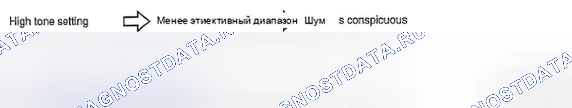 Рис. 75: Настройка эффектов для управления разделением и управления высоким тоном. Audi R8 I