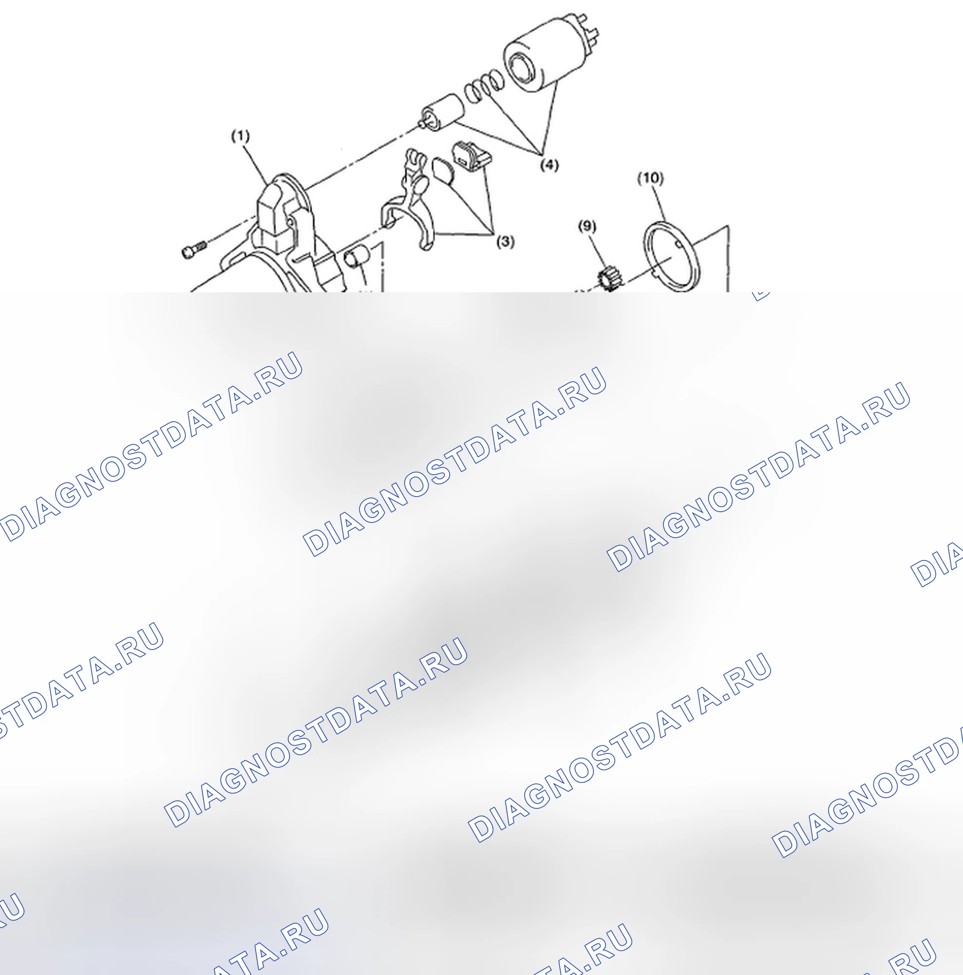 Рис. 37: СТАРТЕР. Subaru Impreza WRX GH