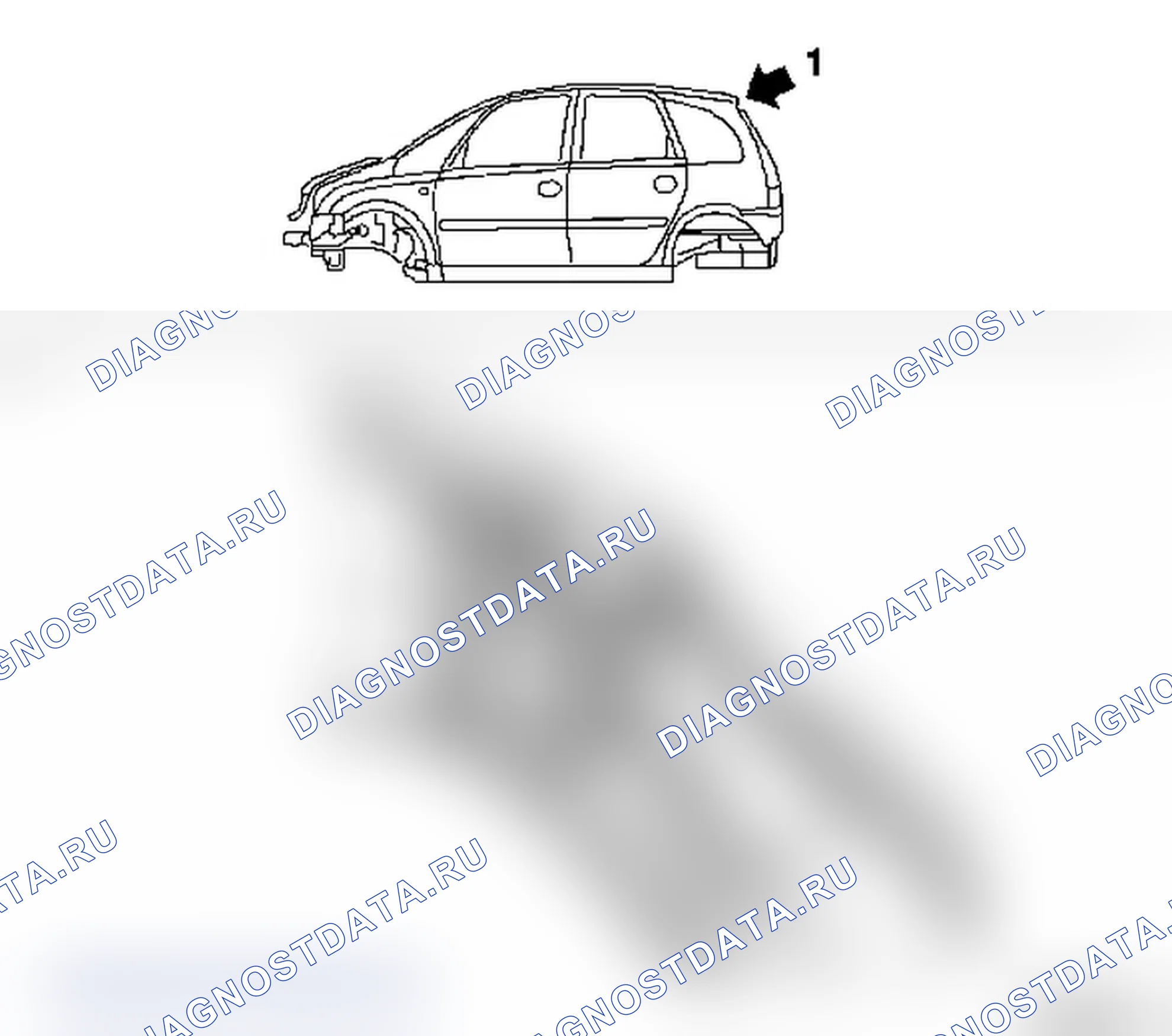 Противокоррозионные мероприятия Уплотнение шва. Opel Meriva A рестайлинг