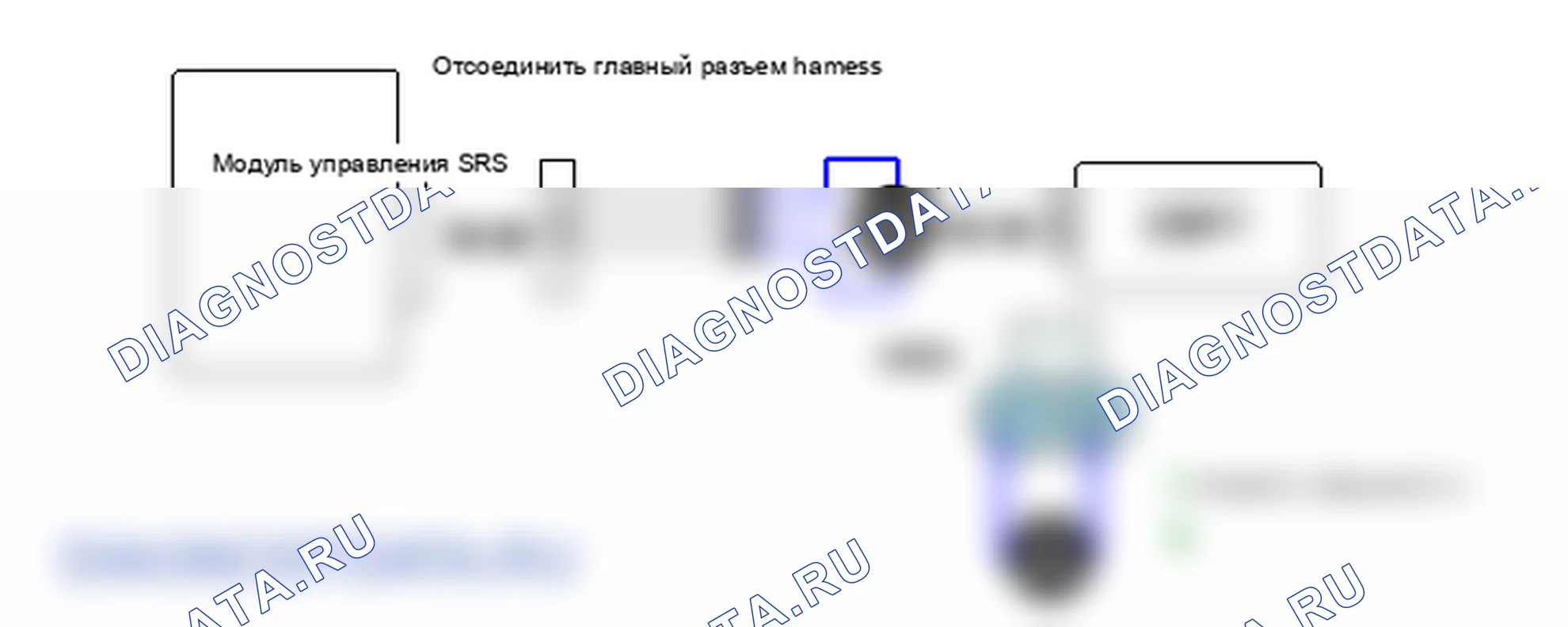 B1361: Слишком высокое сопротивление переднего привода преднатяжителя. Hyundai Accent LC