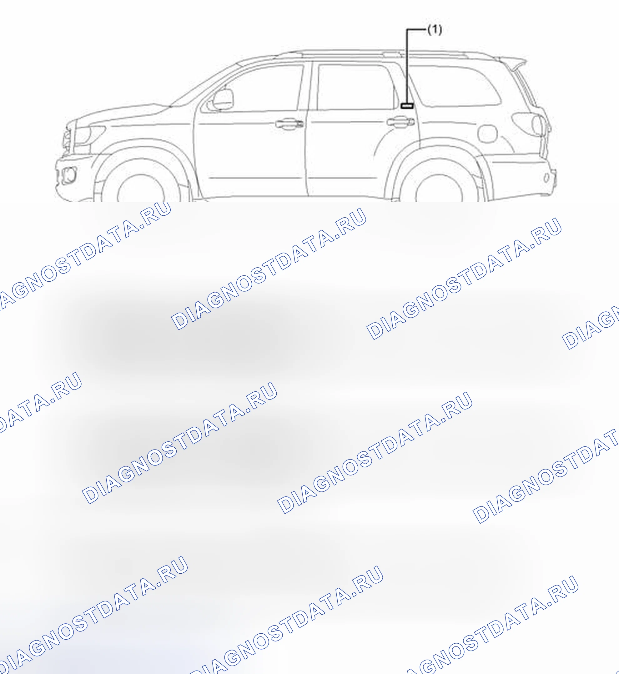 Рис. 25: ИЛЛЮСТРАЦИЯ. Toyota Sequoia II рестайлинг