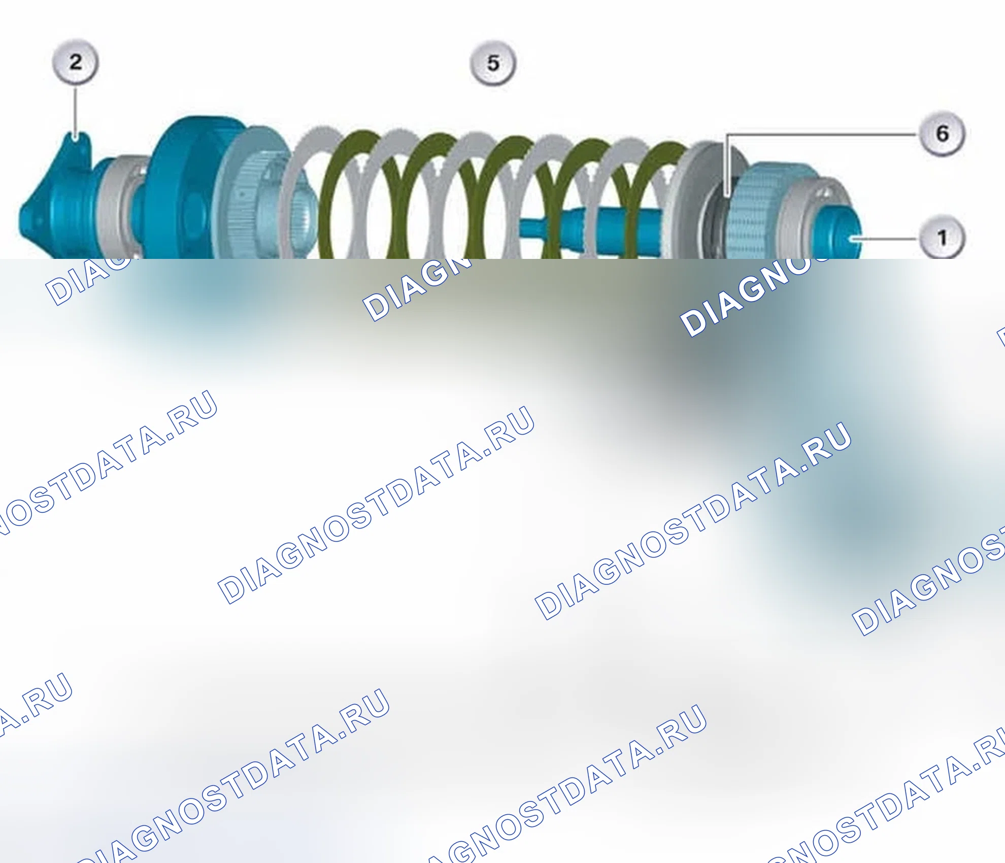 Рис. 2: Раздаточная коробка ATC 400/ATC 500. BMW X3 E83 рестайлинг