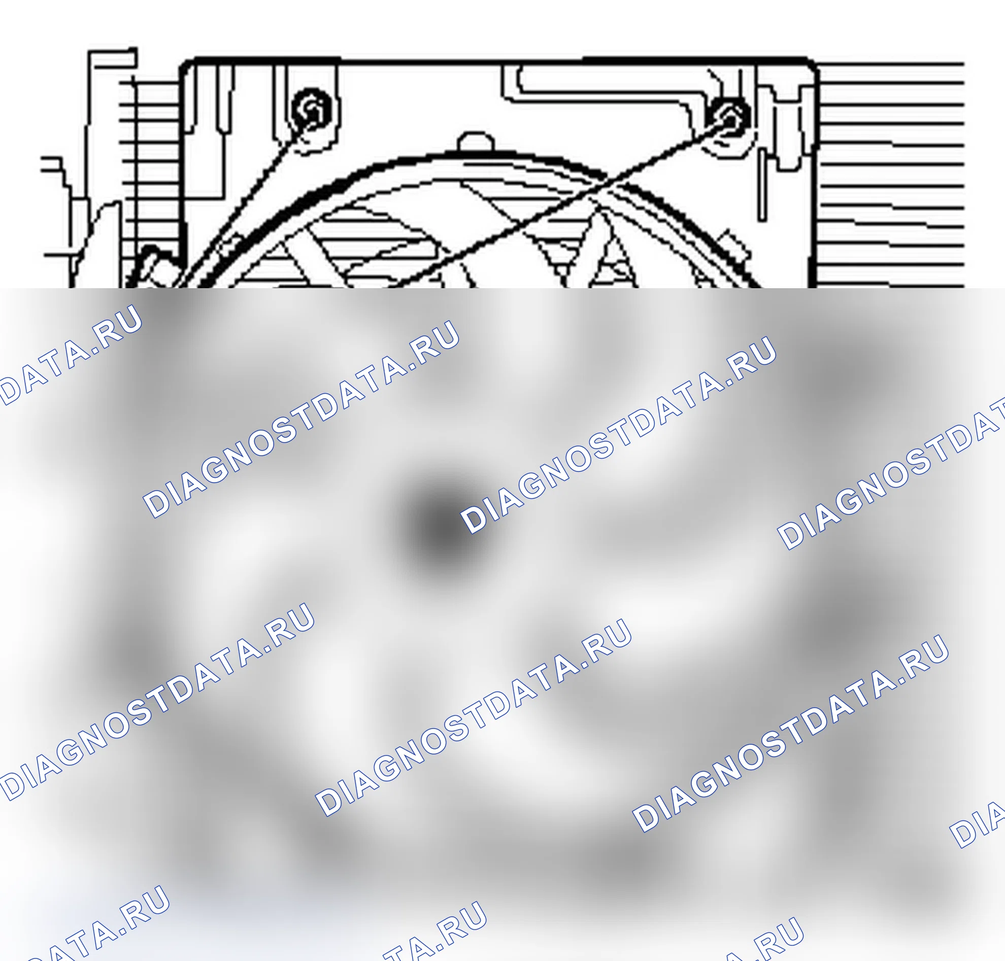 Замена мотора дополнительного вентилятора (Z 20 LEL, Z 20 LER). Opel Astra H