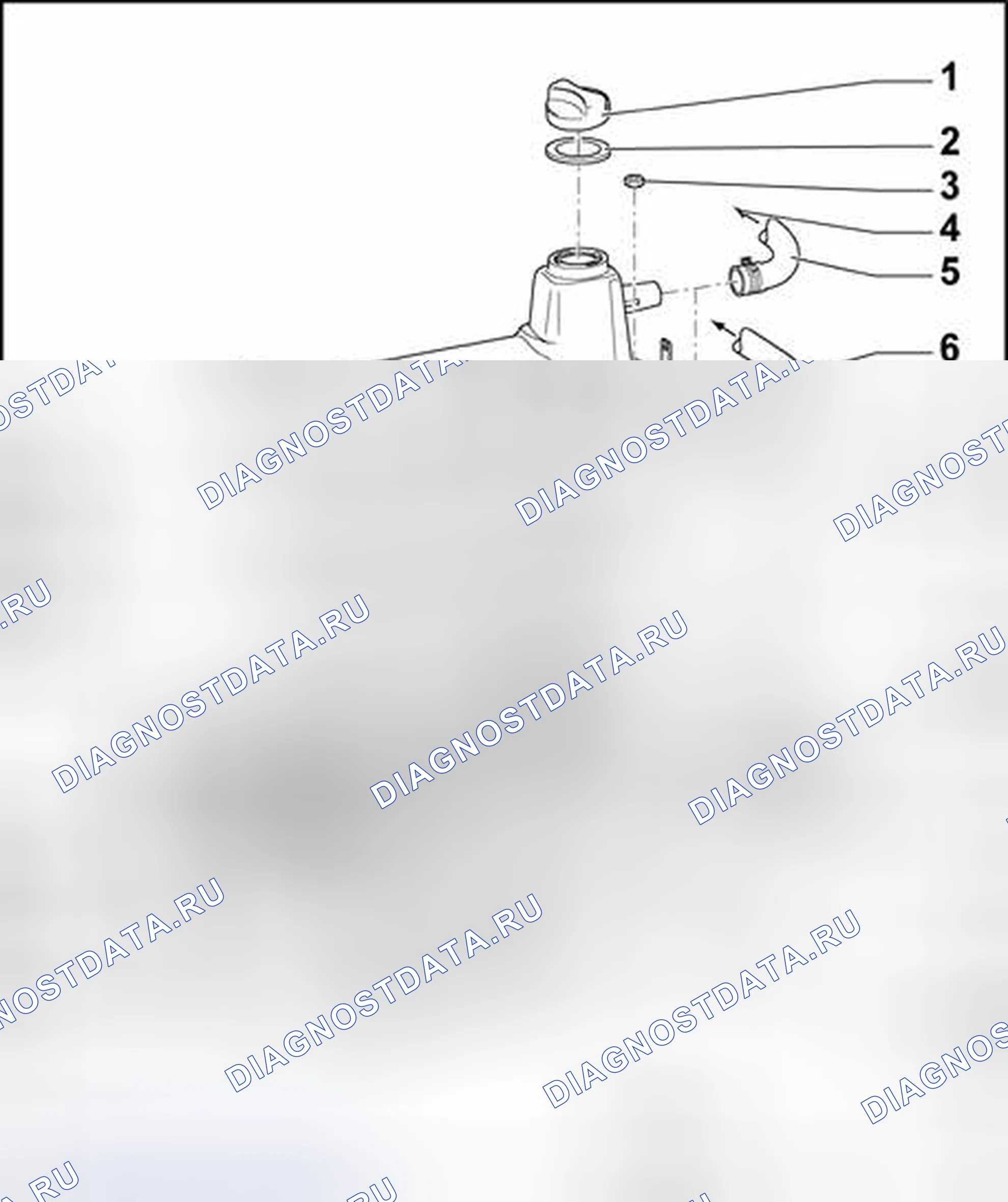 Рис. 13: Код двигателя BEV. Volkswagen Golf Mk4