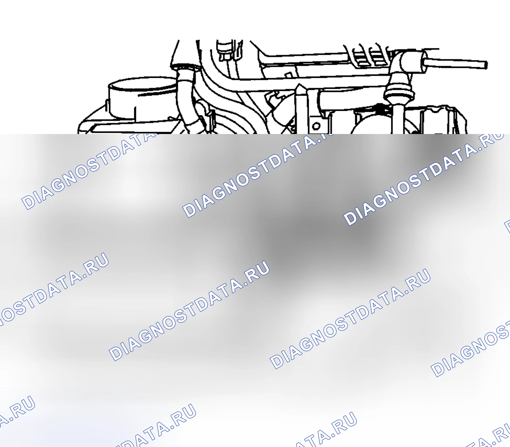 Рис. 179: Снятие защиты от брызг. Volvo S40 II