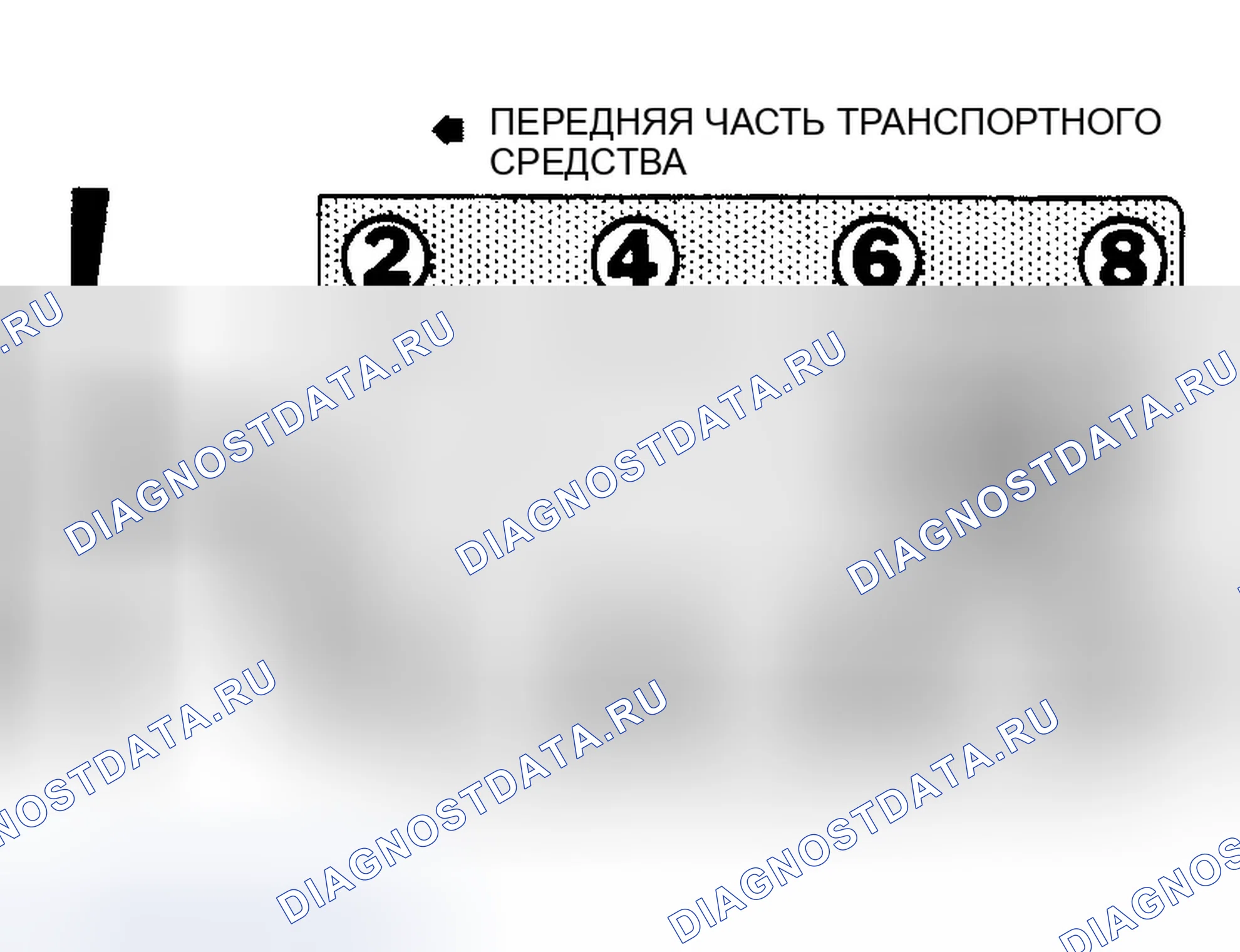 Рис. 12: порядок работы цилиндров и вращение распределителя. GMC Pickup R3500 