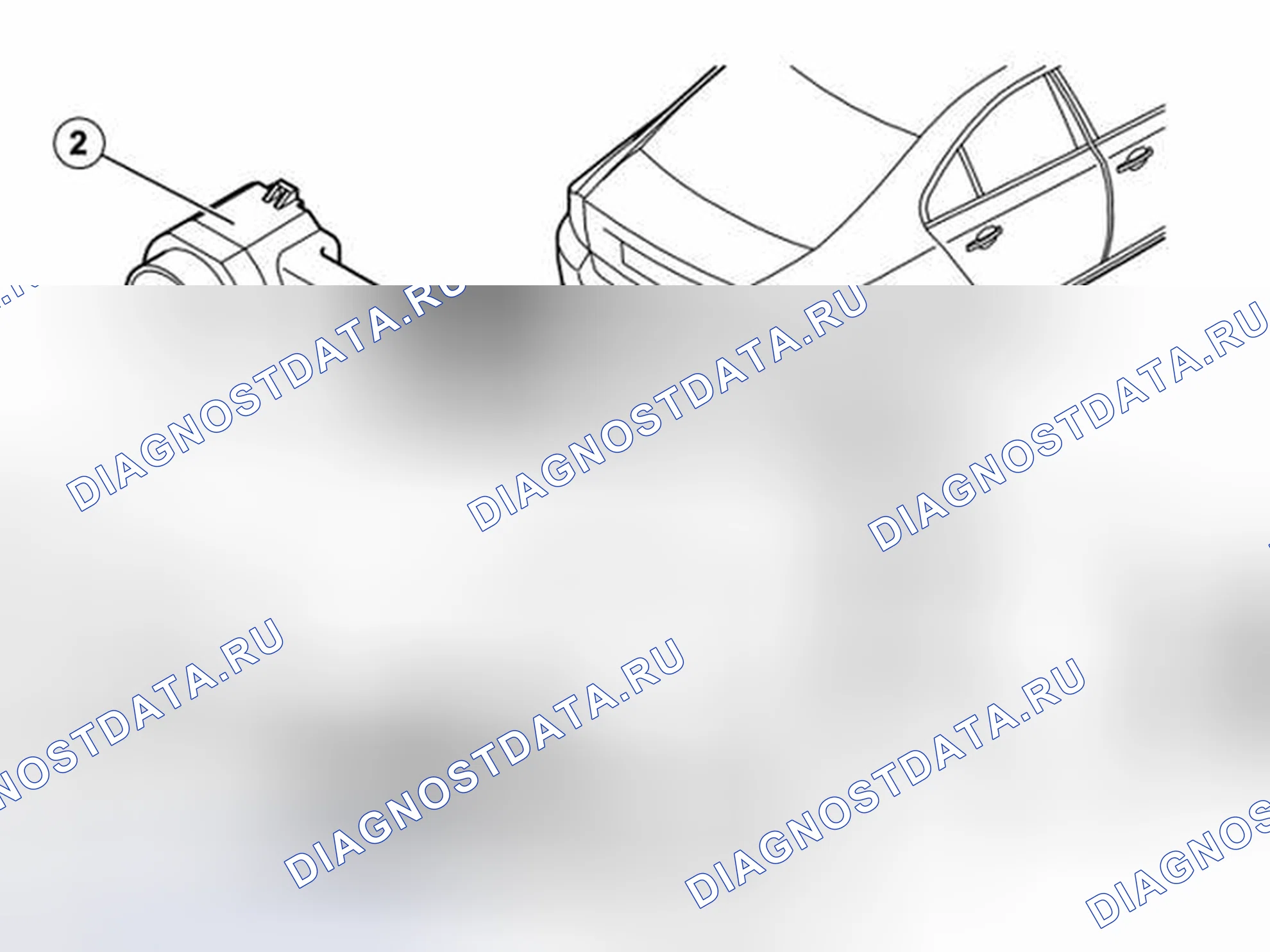 Рис. 199: РАСПОЛОЖЕНИЕ КОМПОНЕНТОВ (2007). Volvo S80 II рестайлинг