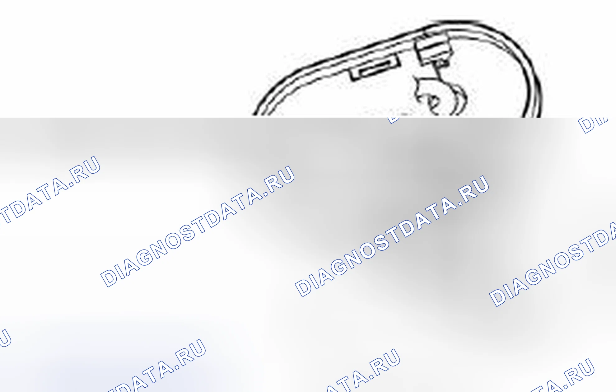 Рис. 34: Примечание по установке крышки отверстия ABS. Mazda 3 BL рестайлинг