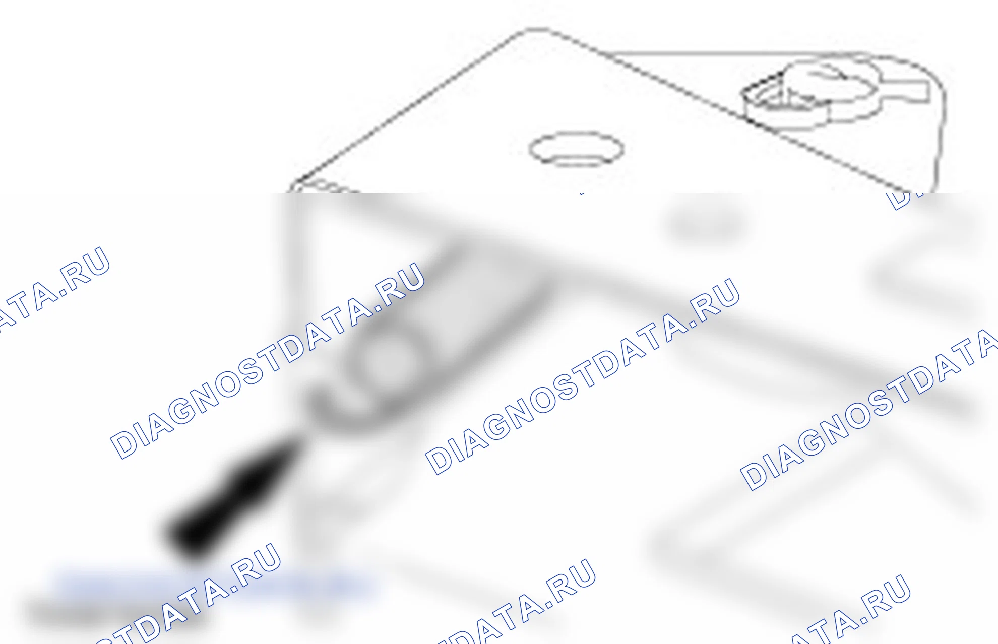 Как снять и установить Педаль тормоза и кронштейн. Ford Ka I