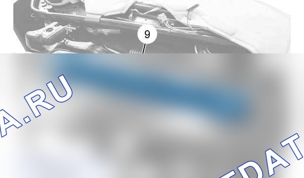 Разборка - сборка: переднего сиденья — c5gs067d. Citroen C8 I