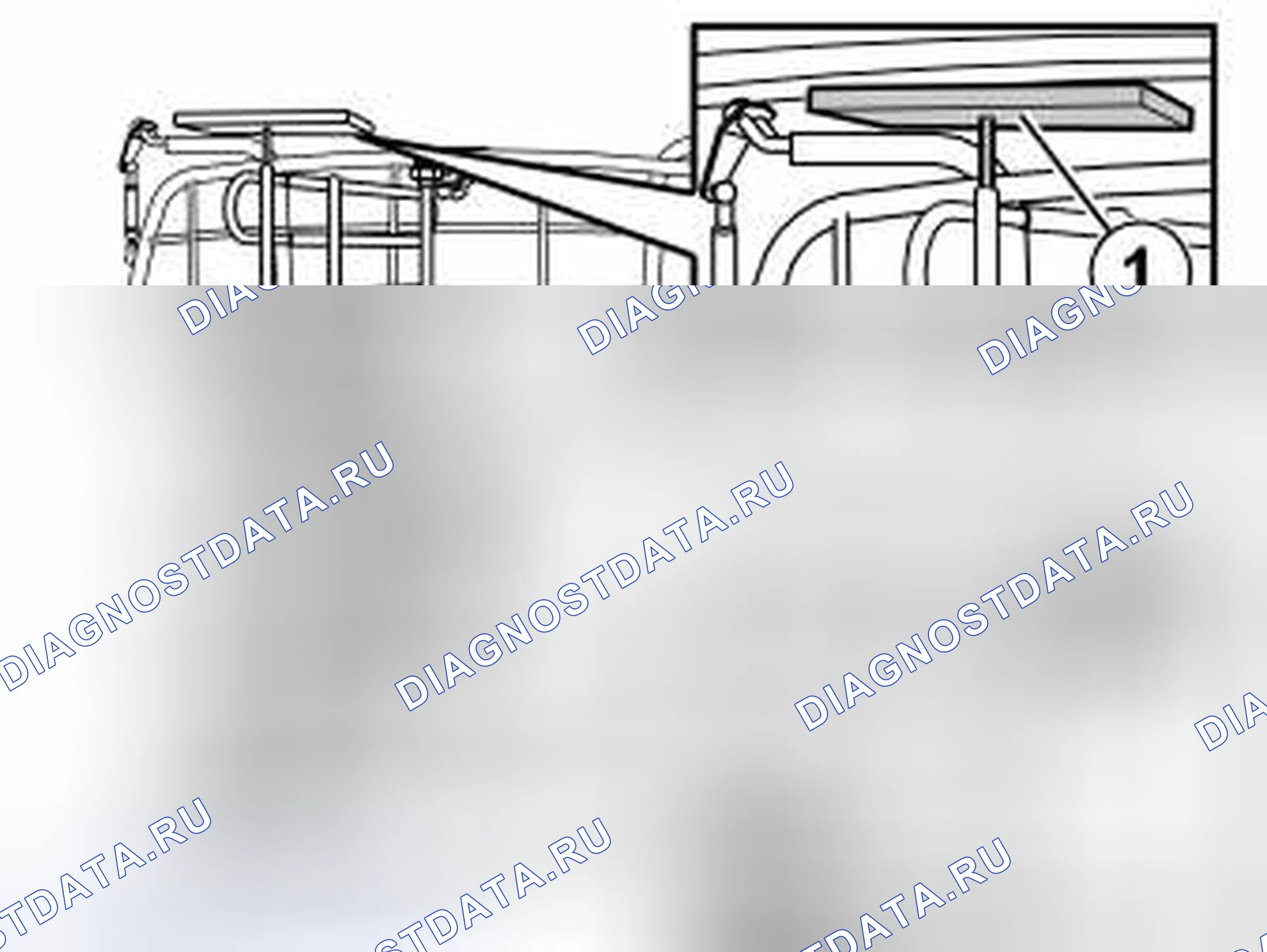 Рис. 205: РЕГУЛИРОВКА зеркала. Volvo V50 I