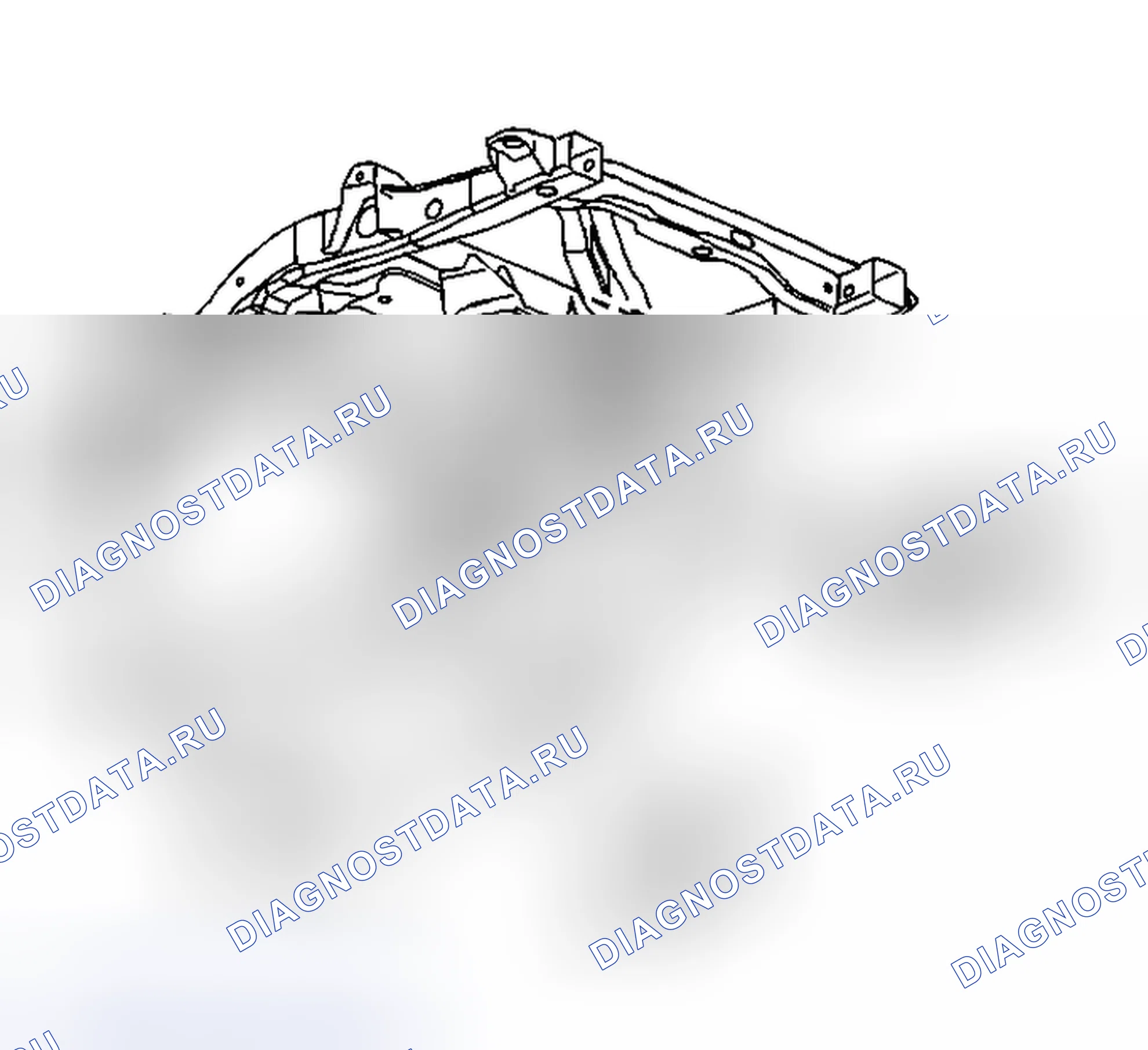 Рис. 4: Порядок демонтажа. Saab 9-7X I