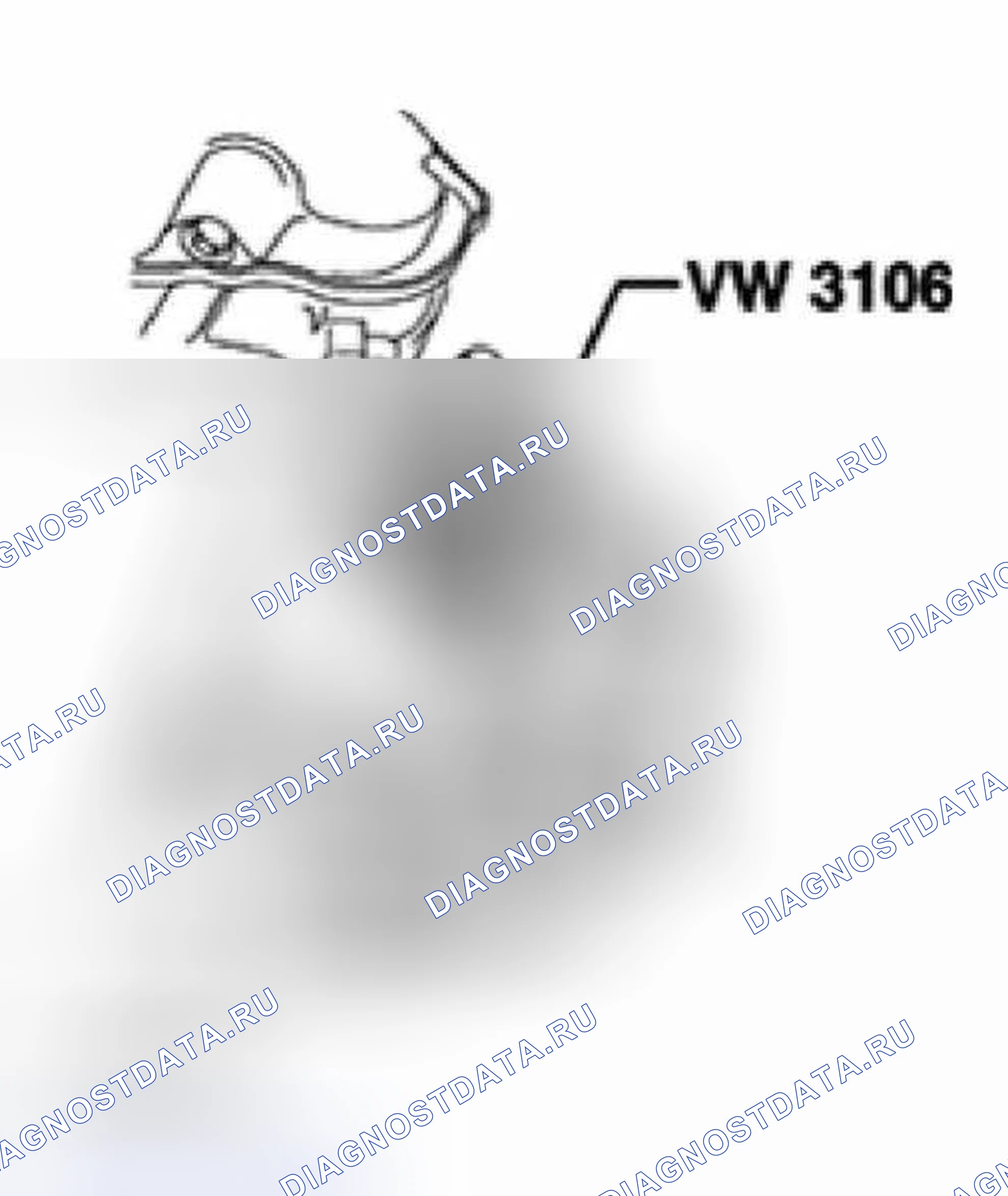 Рис. 164: Установка. Volkswagen Golf Mk4