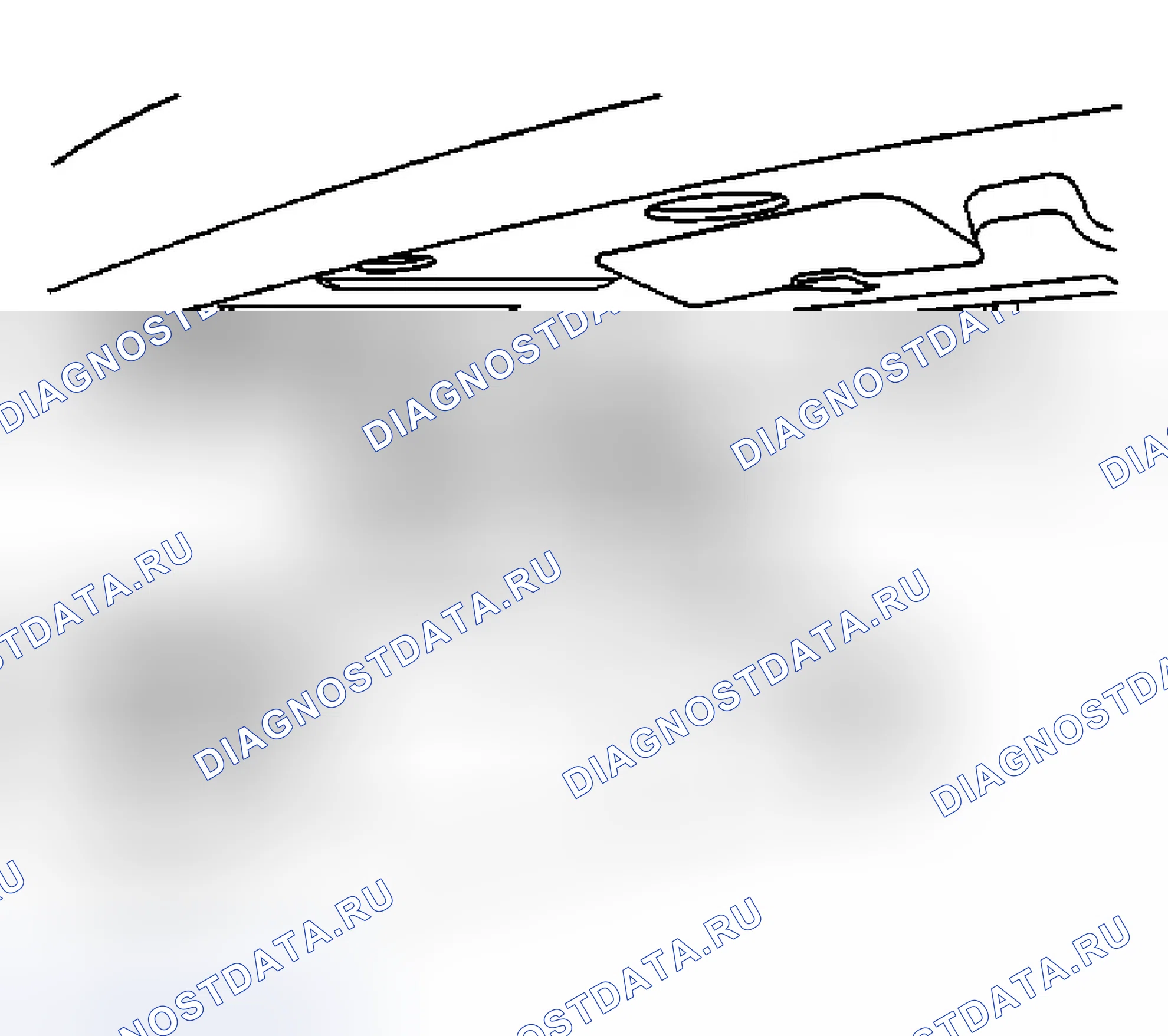 Рис. 6: Под рамными рельсами. Buick Park Avenue II рестайлинг
