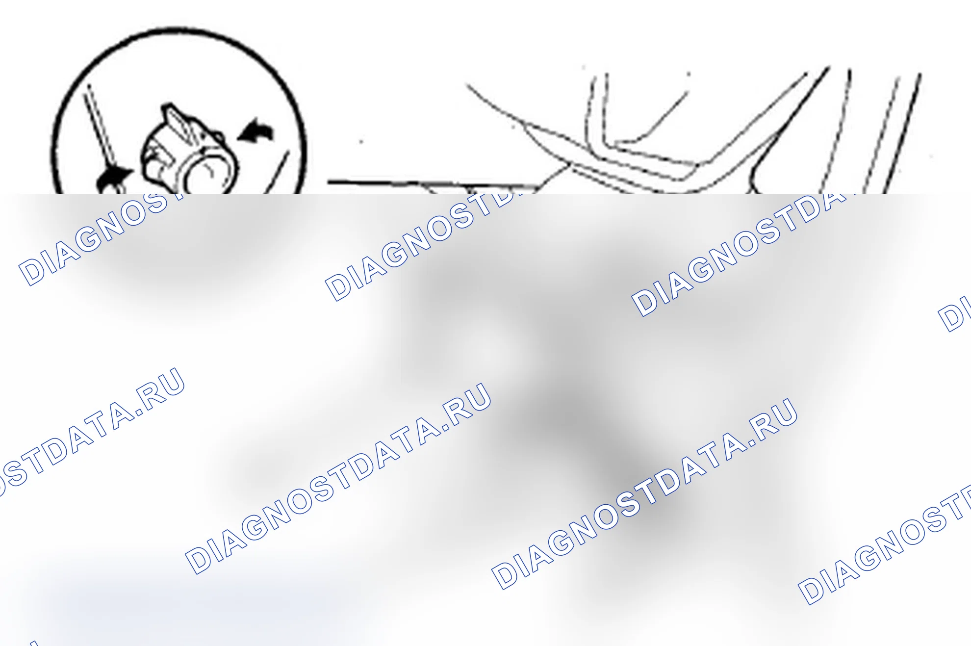 Рис. 45: Замена заслонки перчаточного бокса. Acura RDX I рестайлинг