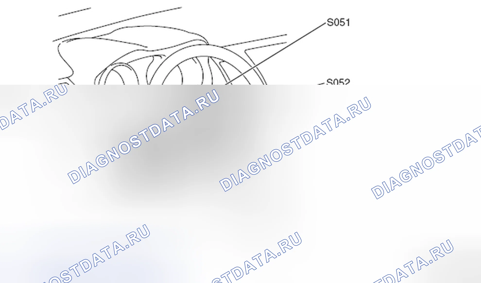 Рис. 114: Места сращивания - рулевая колонка. Mazda MX-5 NB