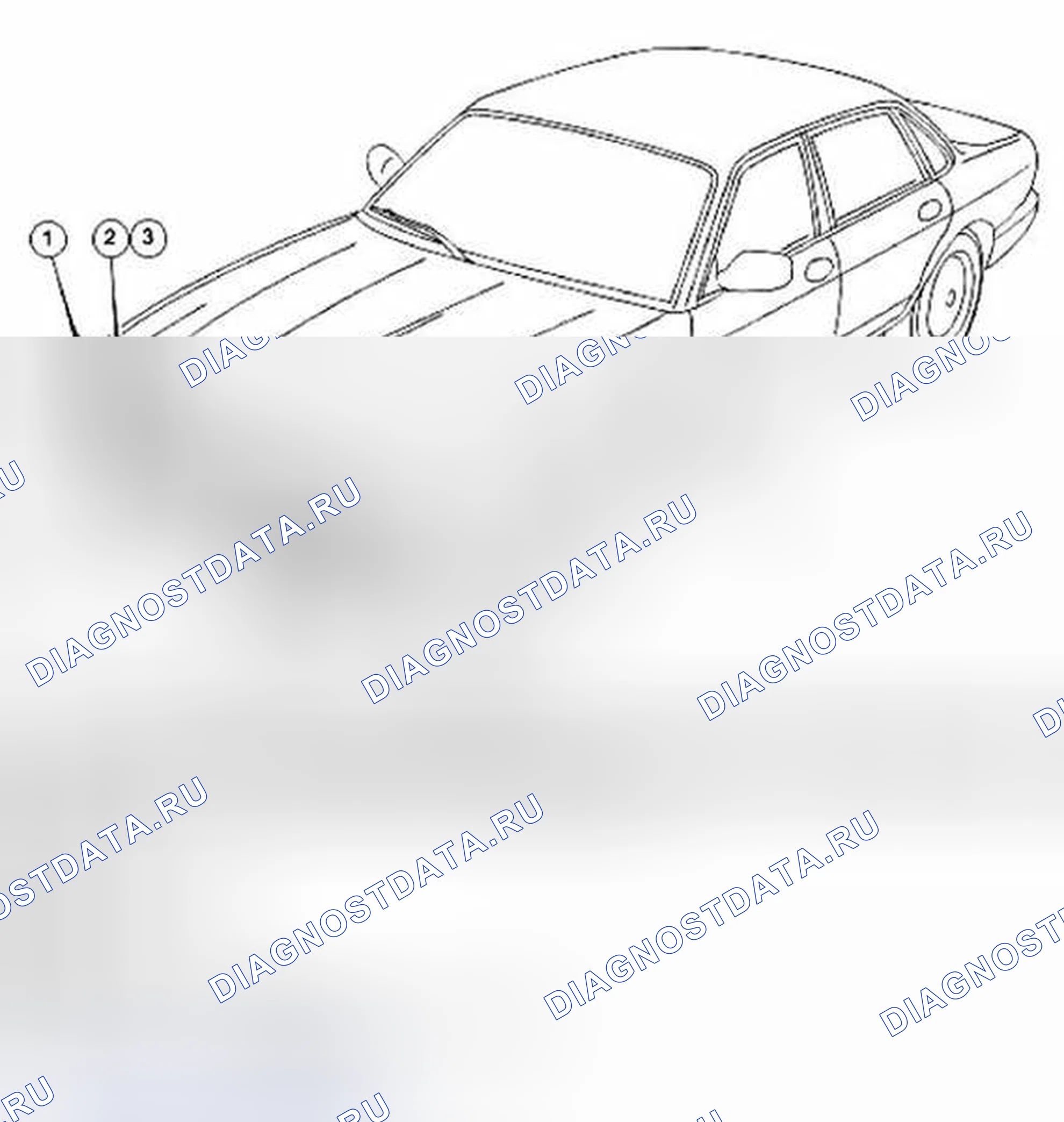 Рис. 1: Передние фонари. Jaguar XJ II