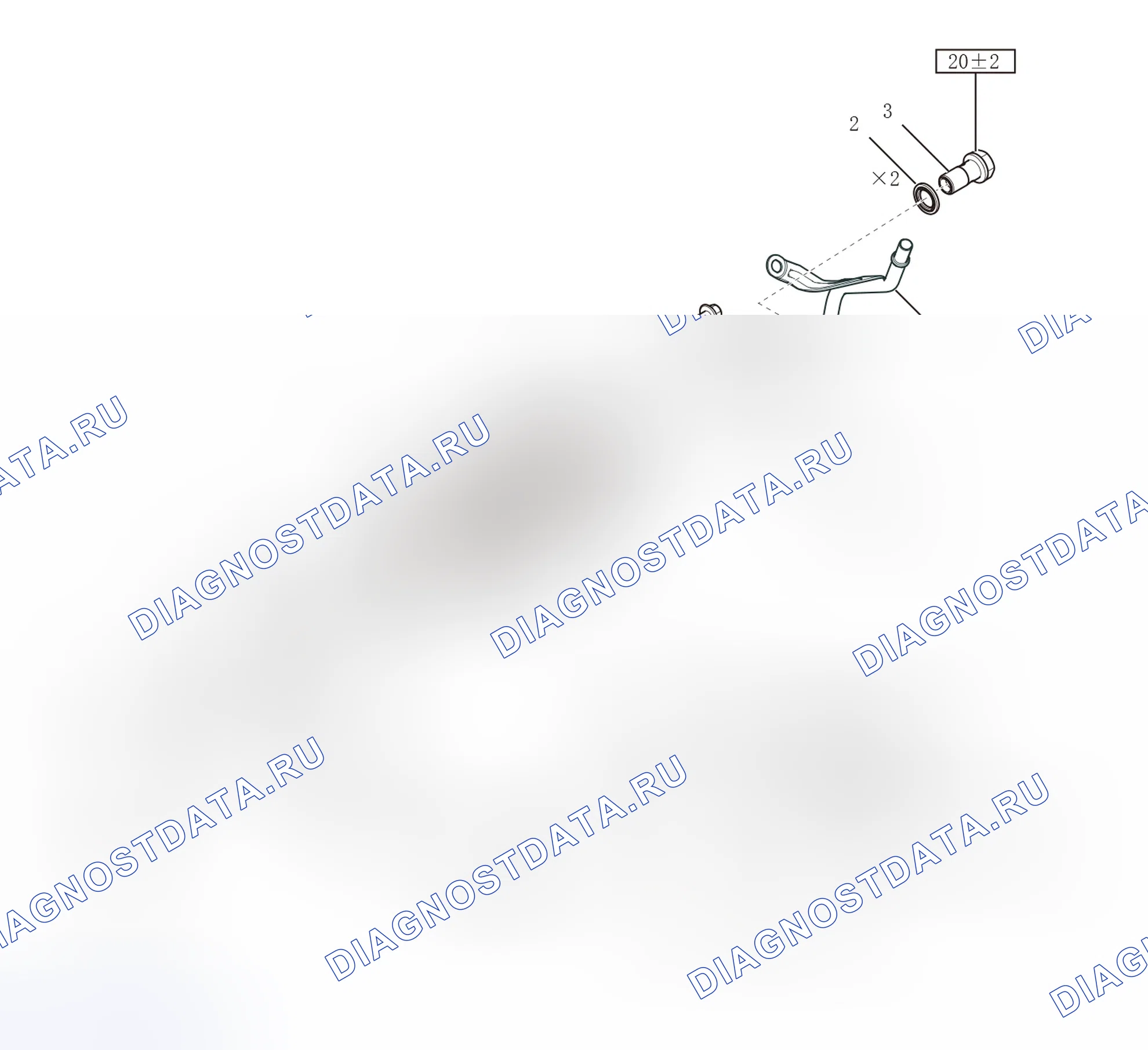 Схема расположения тнвд — Great Wall Wingle-5. Great-Wall Wingle 5 I
